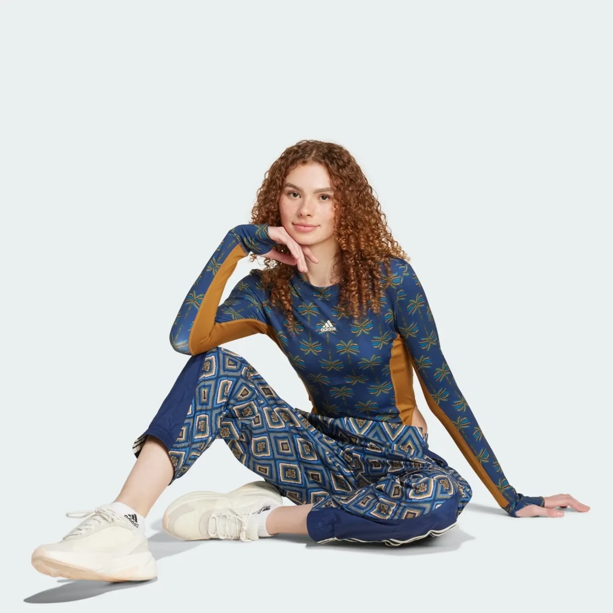 adidas adidas x FARM Rio Body Long Sleeve Leotard