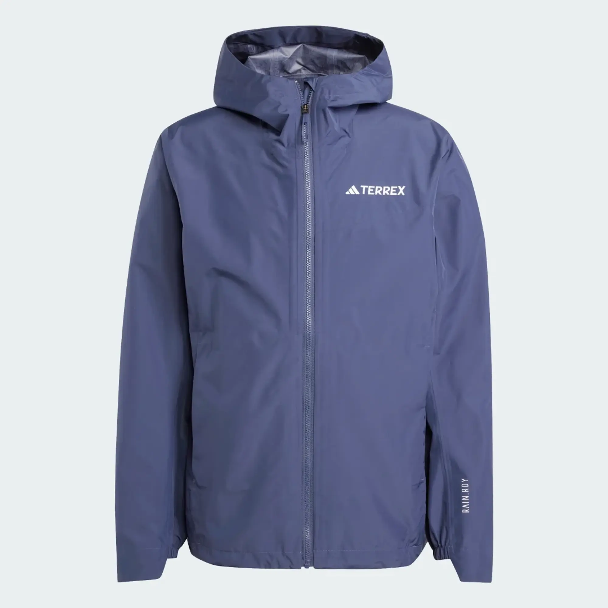 Manchester United x adidas Mens Terrex 2.5 Layer RAIN.RDY Jacket Navy