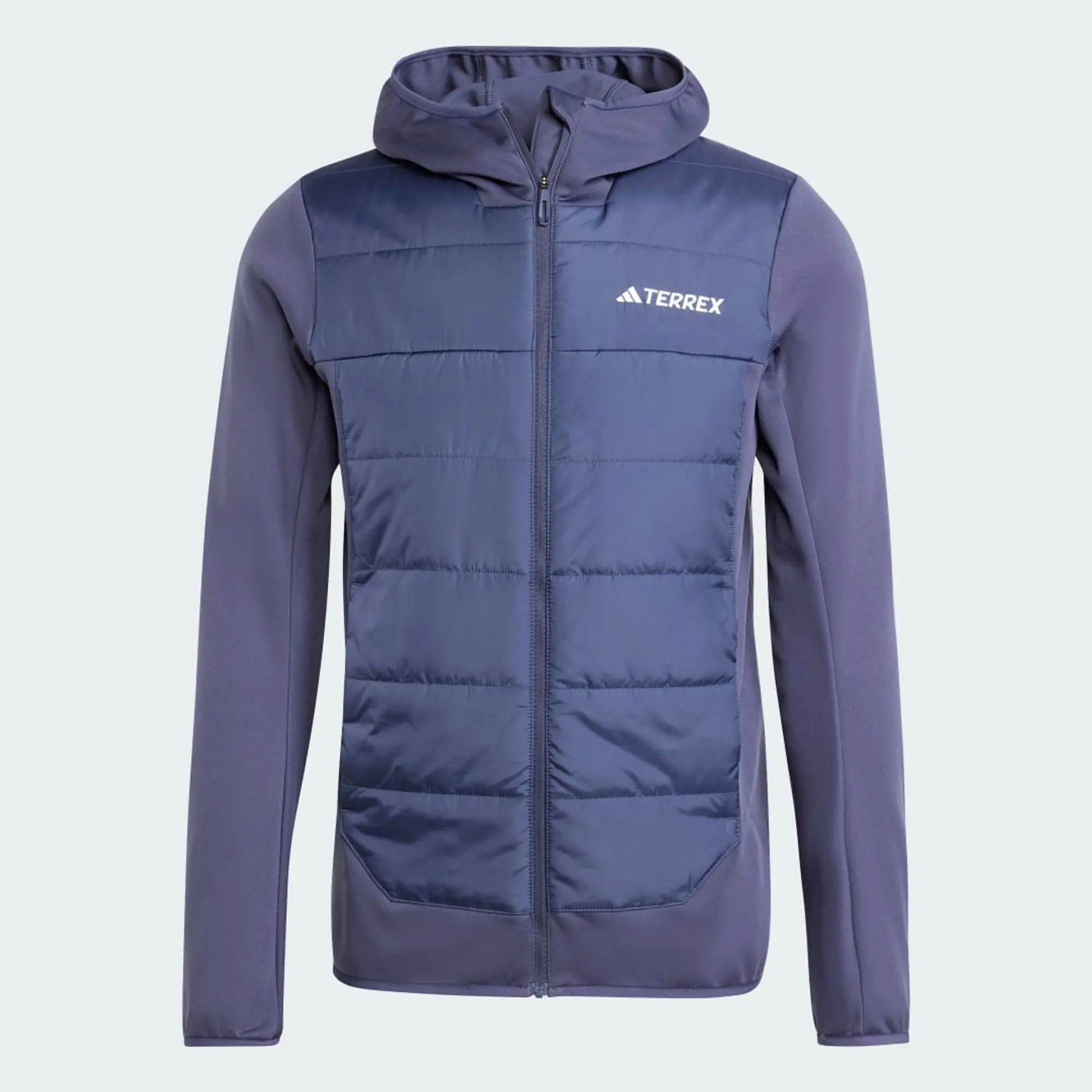 Manchester United x adidas Mens Terrex Multi Hybrid Insulated Jacket Navy