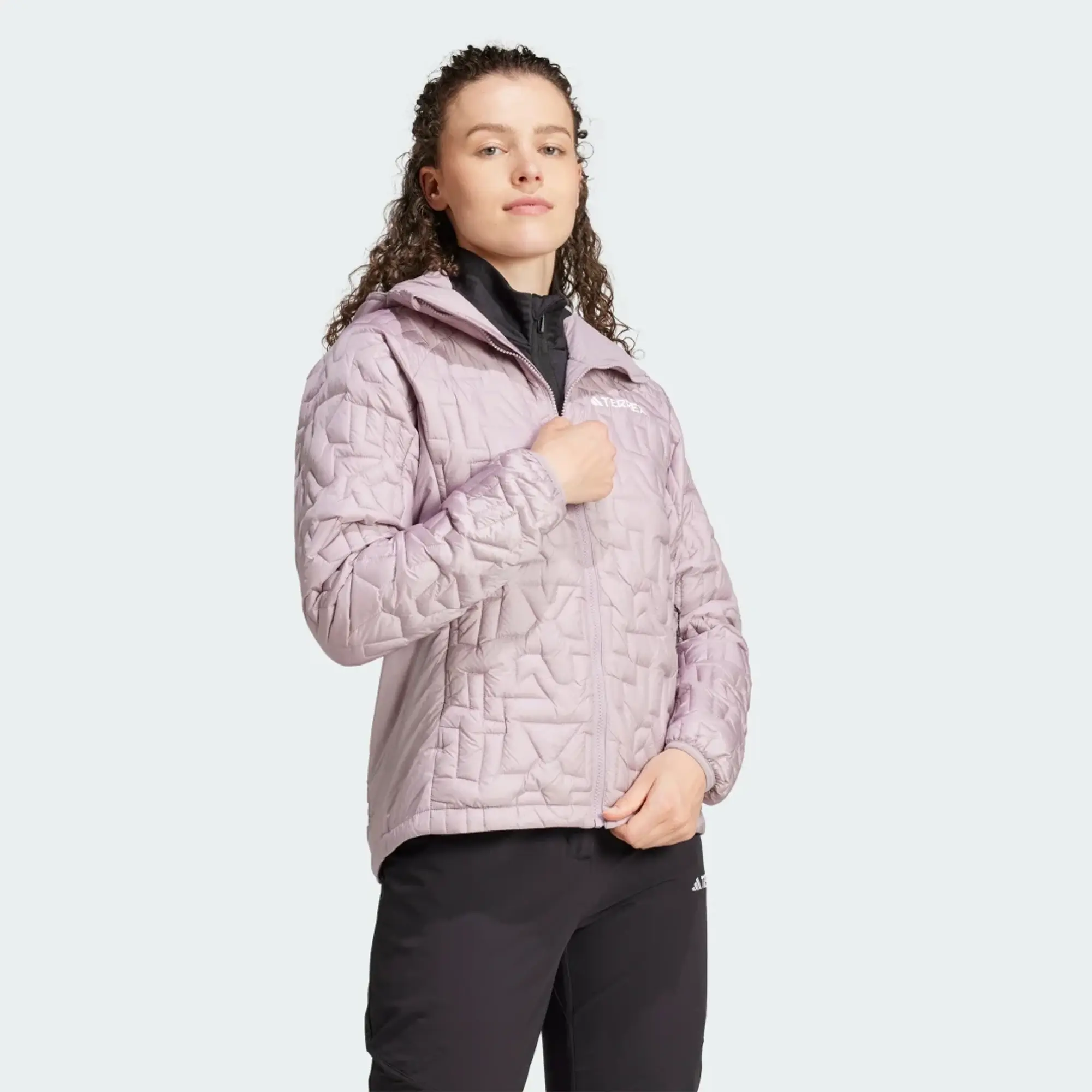 Manchester United x adidas Womens Terrex Xperior PrimaLoft Jacket Pink