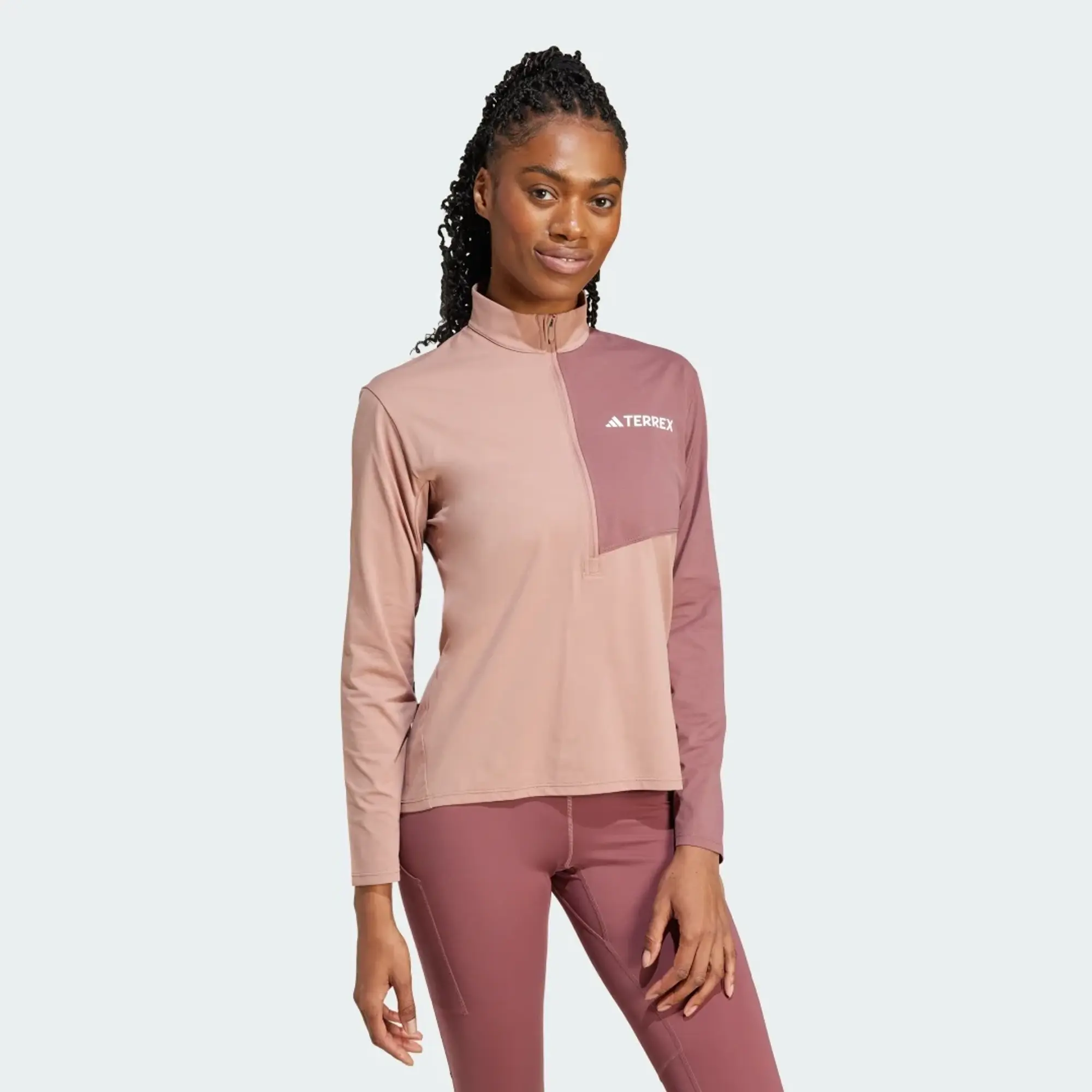 adidas Terrex Multi Climacool 1/2 Zip Long Sleeve Long-Sleeve Top