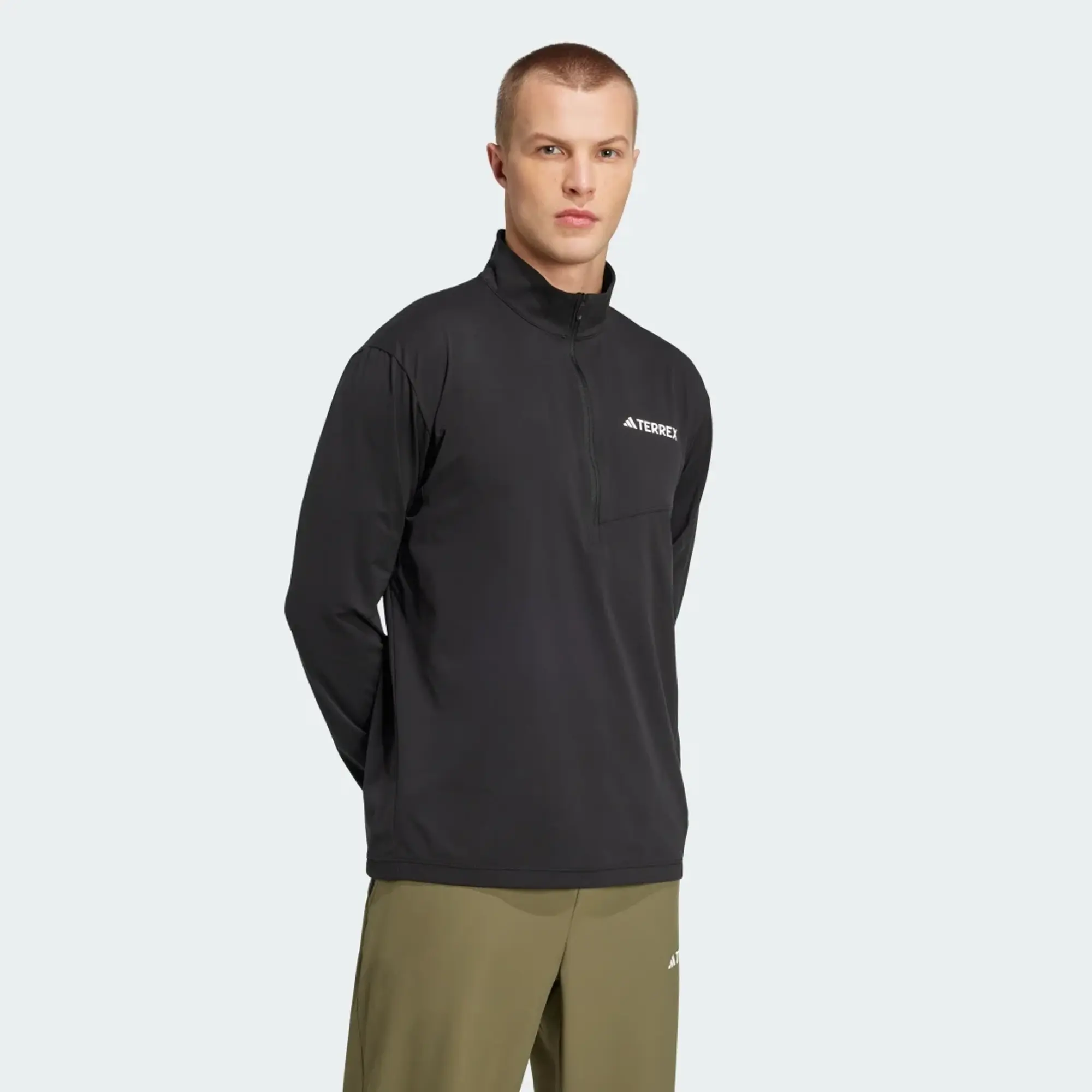 adidas Terrex Multi Climacool 1/2 Zip Long Sleeve Long-Sleeve Top