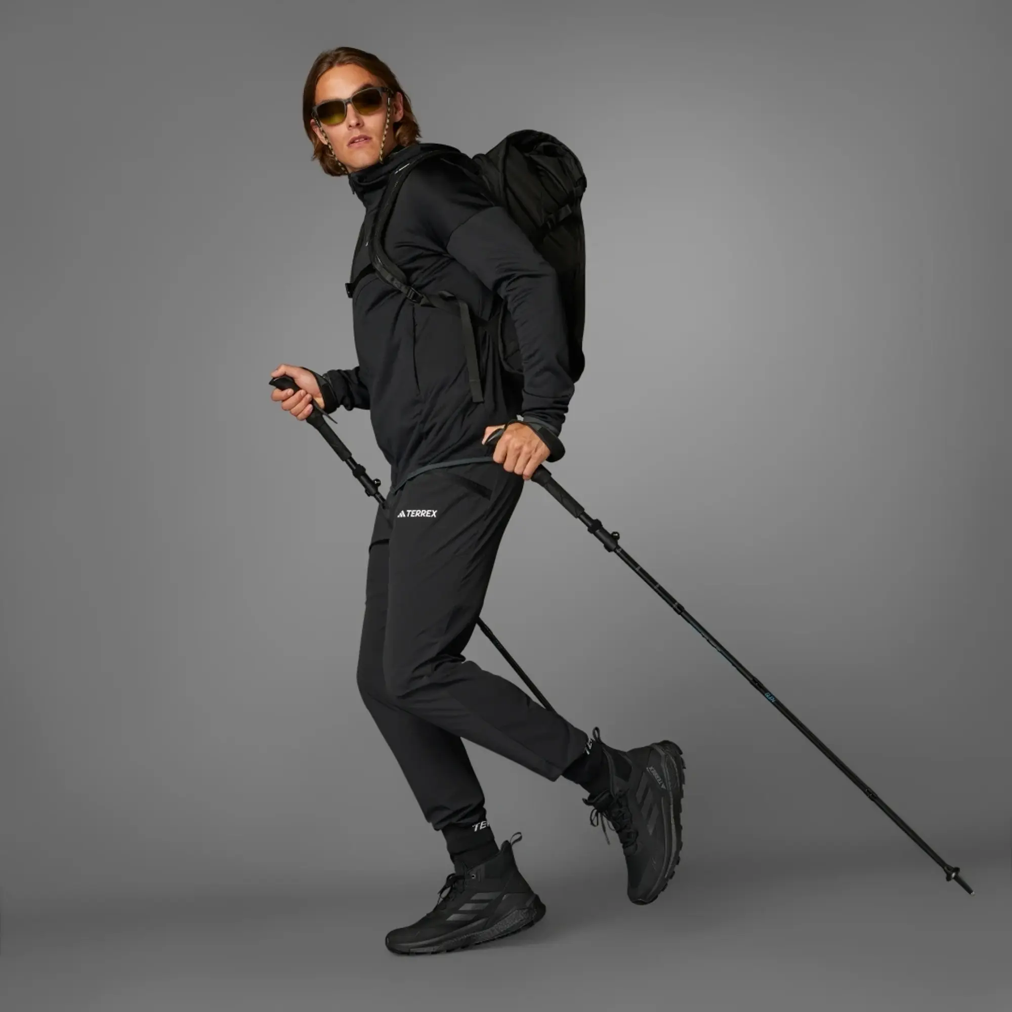 adidas Terrex Xperior CLIMAWARM Light Fleece Hooded Jacket