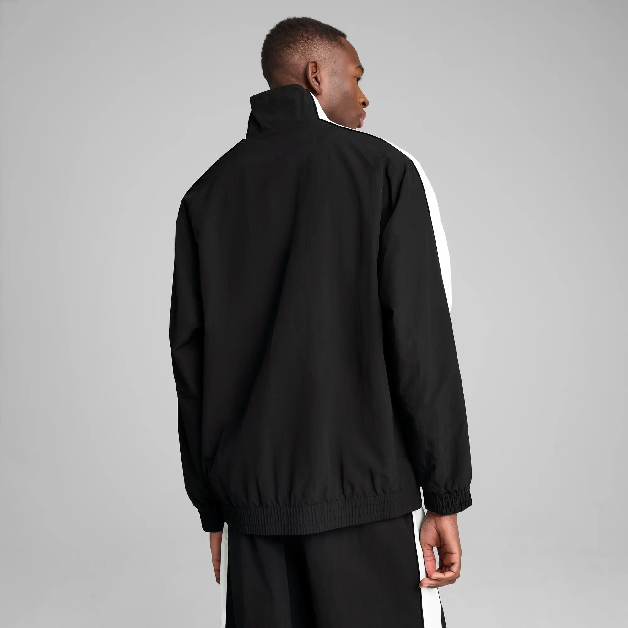 PUMA T7 Oversized Track Jacket Unisex, Black