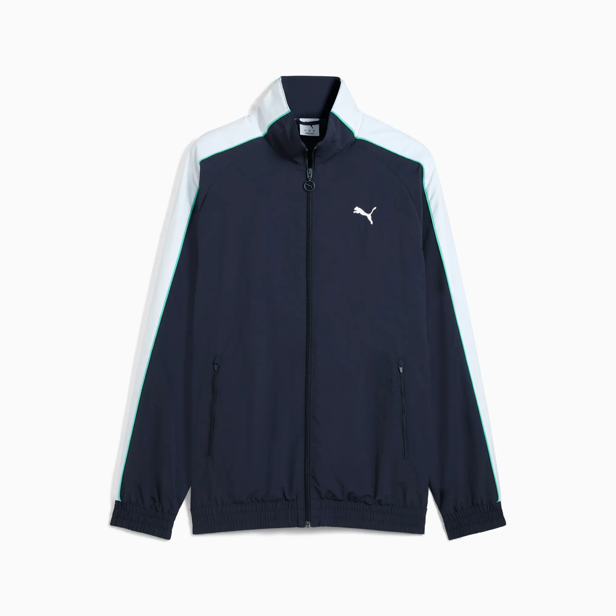 PUMA T7 Oversized Track Jacket Unisex, Dark Blue
