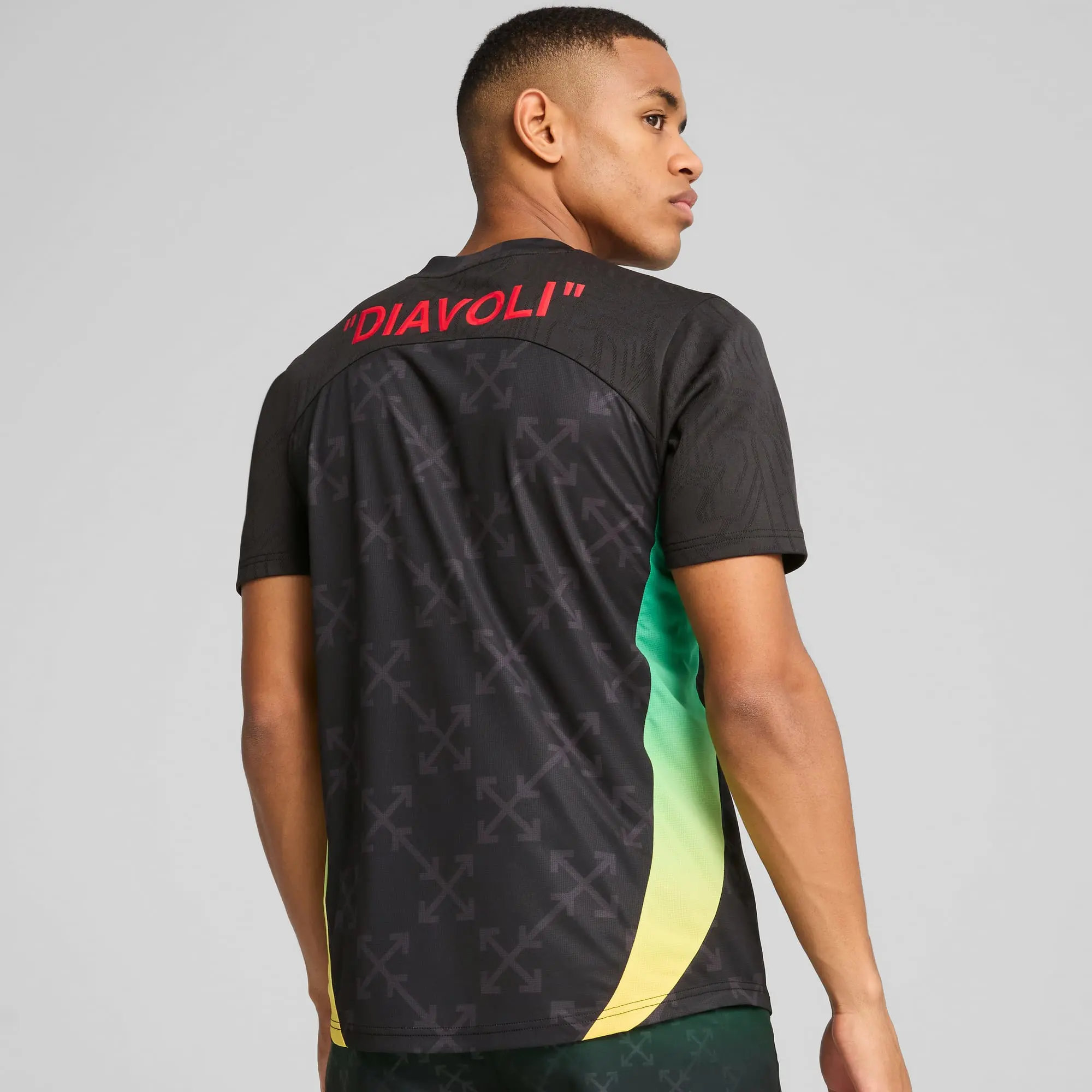 PRE-MATCH T-SHIRT PUMA X AC MILAN X OFF-WHITE™ 2024/25