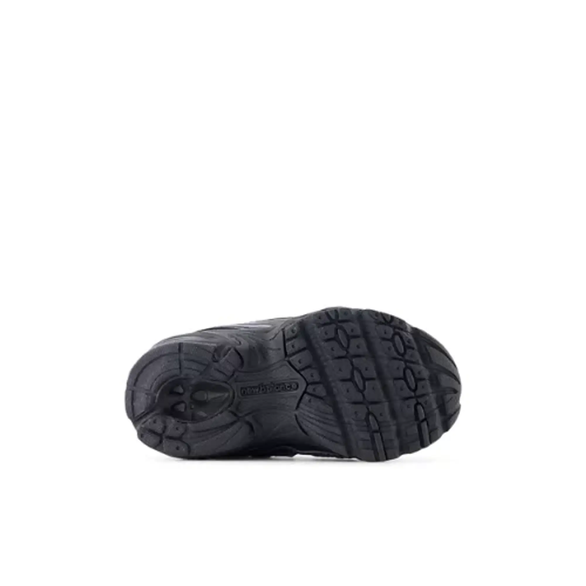 New Balance Infants' 740 BUNGEE LACE in Black/Grey Synthetic