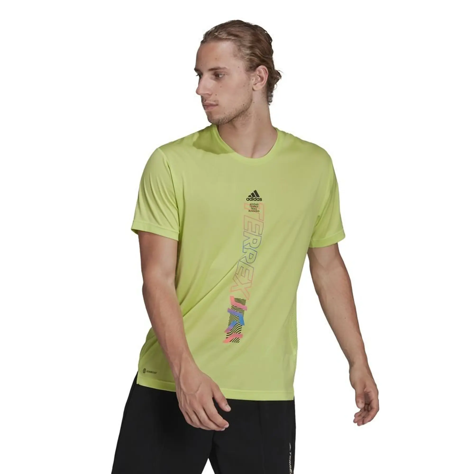 Adidas Running T-Shirt Terrex Agravic - ['Yellow']