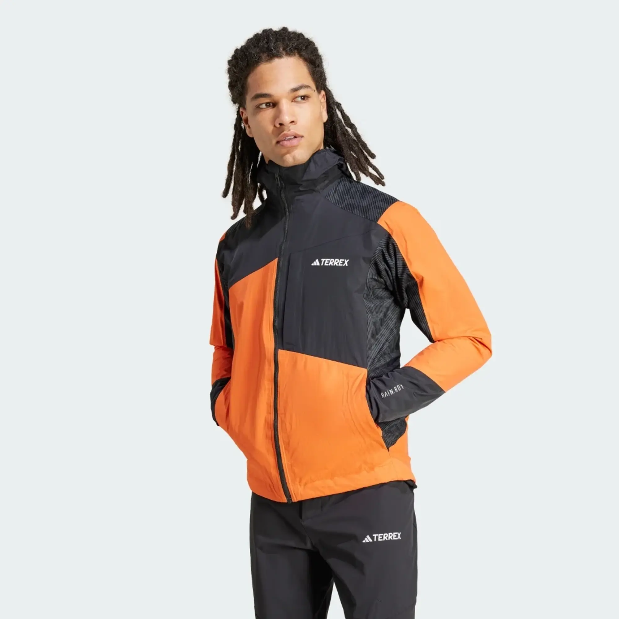 Jacket Adidas Terrex Xperior Hybrid Rain.Rdy Semi Impact Orange/ Black L