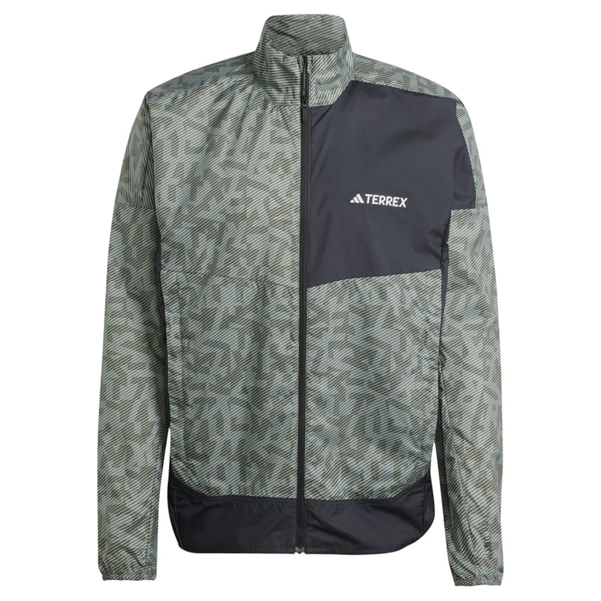 adidas Terrex Trail Wind Running Jacket Men - Olive