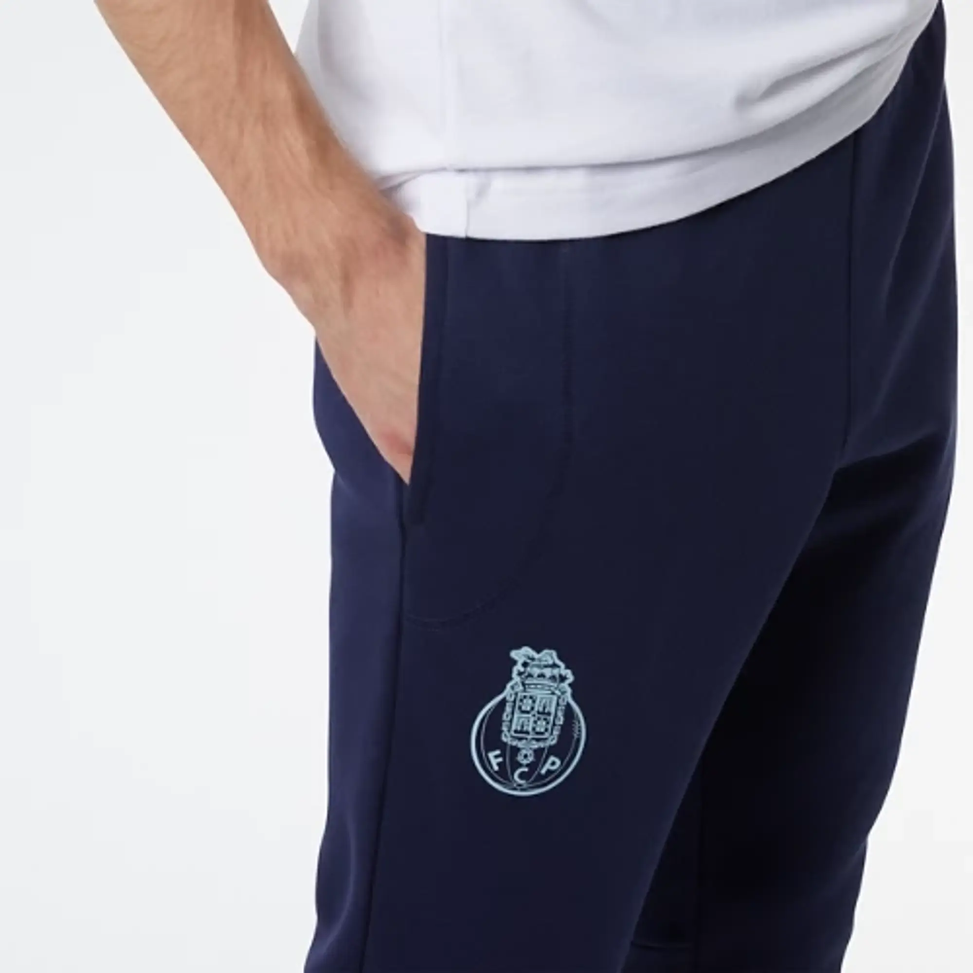 FC Porto Men's New Balance Travel Jogger in Blue Polyester
