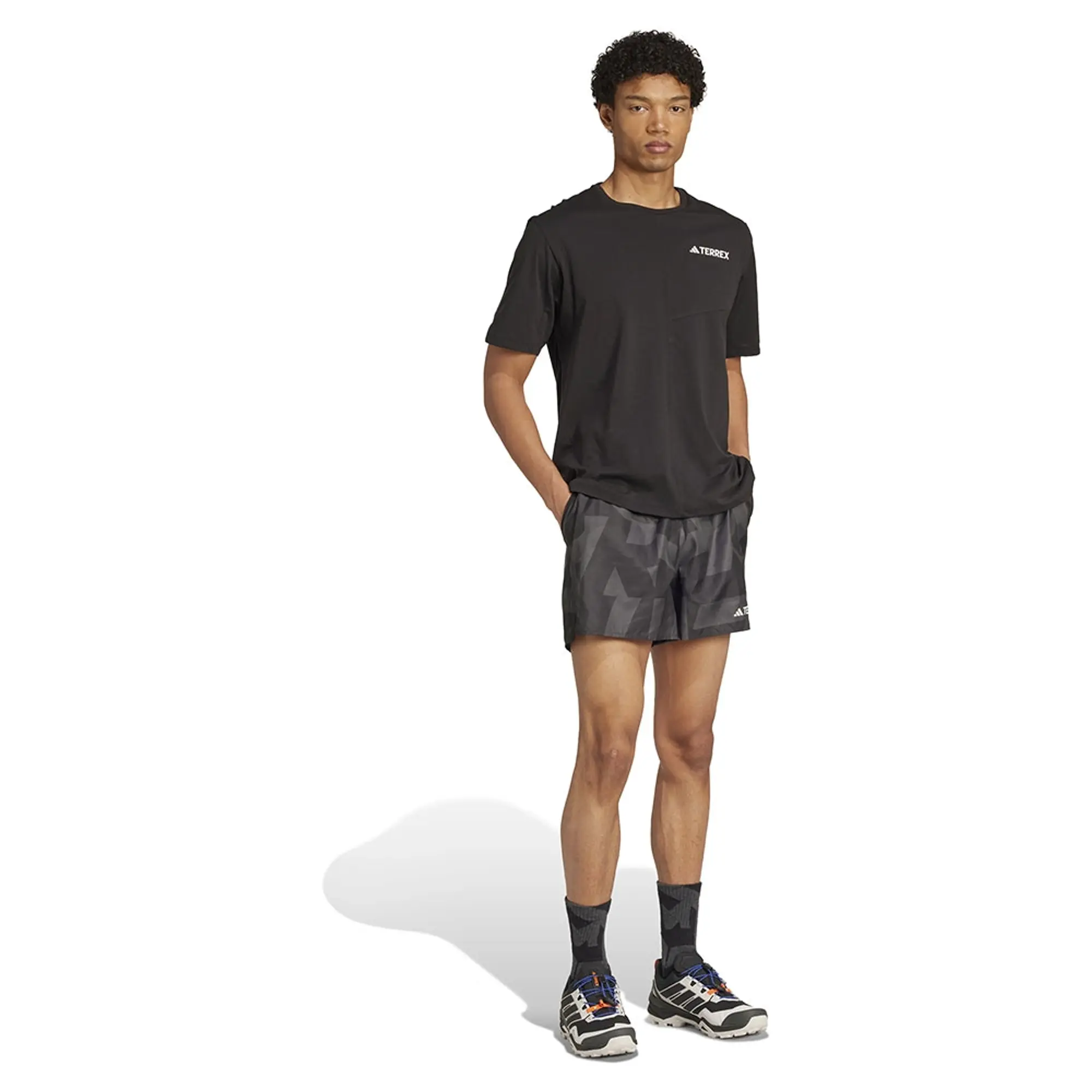 Shorts Adidas Terrex Multi Printed Light Shorts Black Xl
