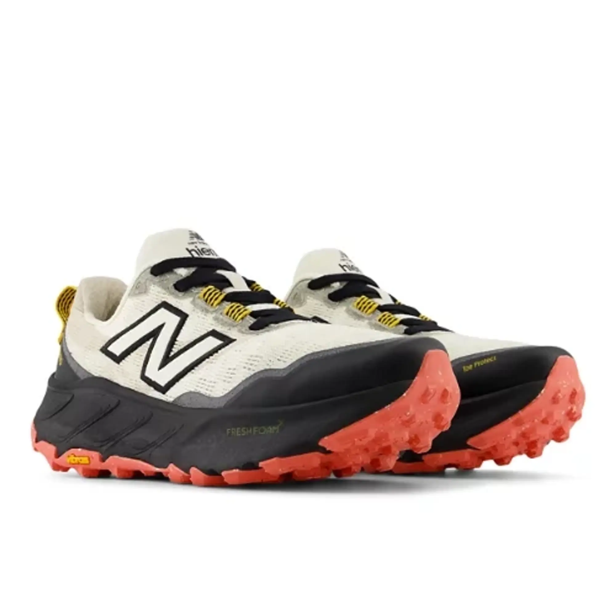 New Balance Women's Fresh Foam X Hierro v9 in Beige/Black/Red Synthetic