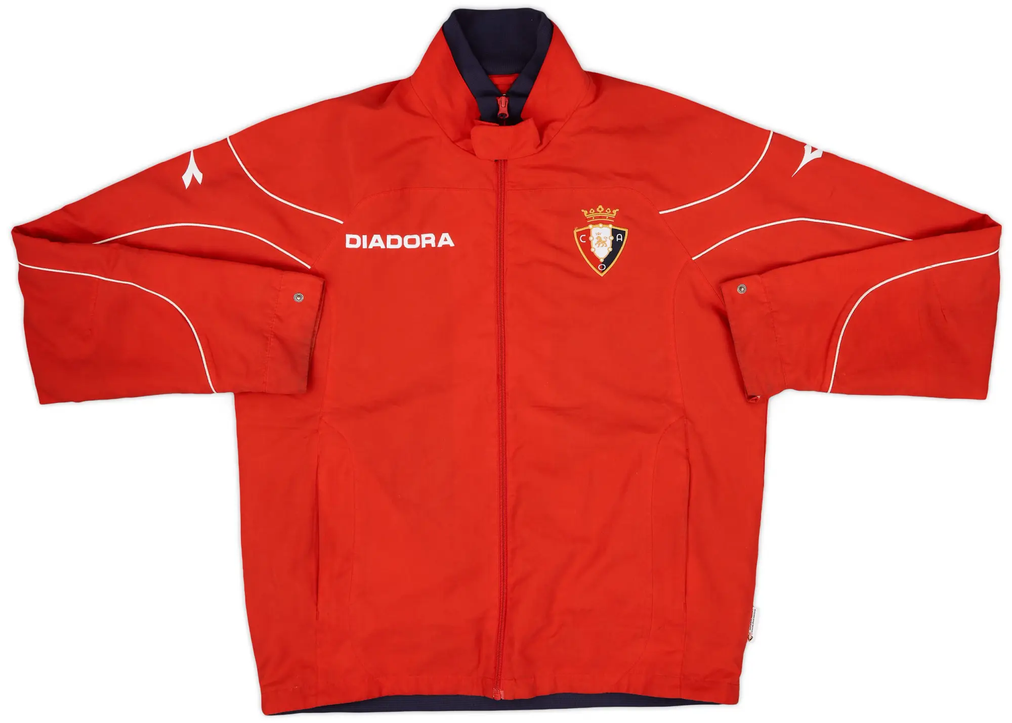 2008-09 Osasuna Diadora Track Jacket - 9/10 - (S)