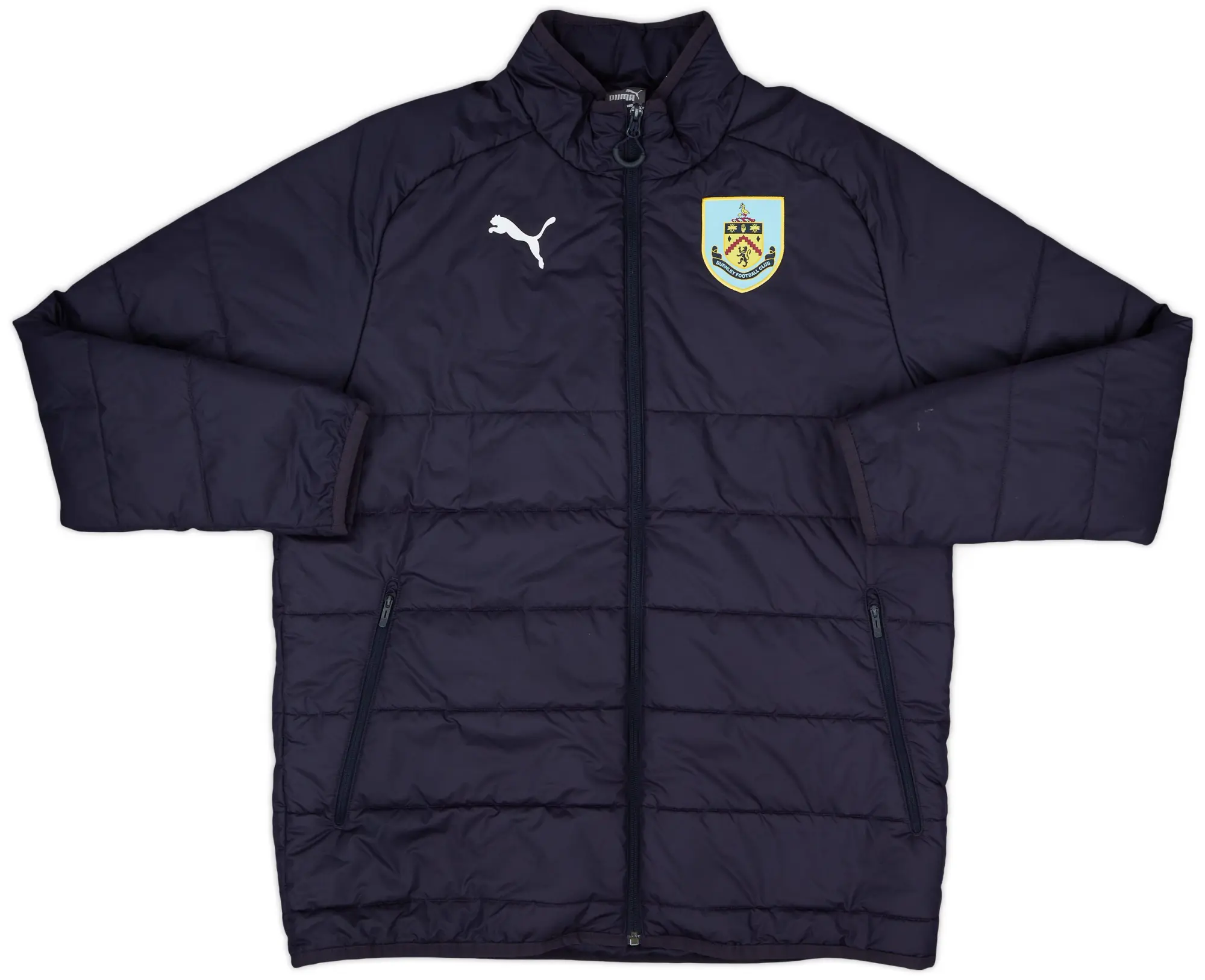 2018-19 Burnley Puma Padded Bench Coat - 9/10 - (M)