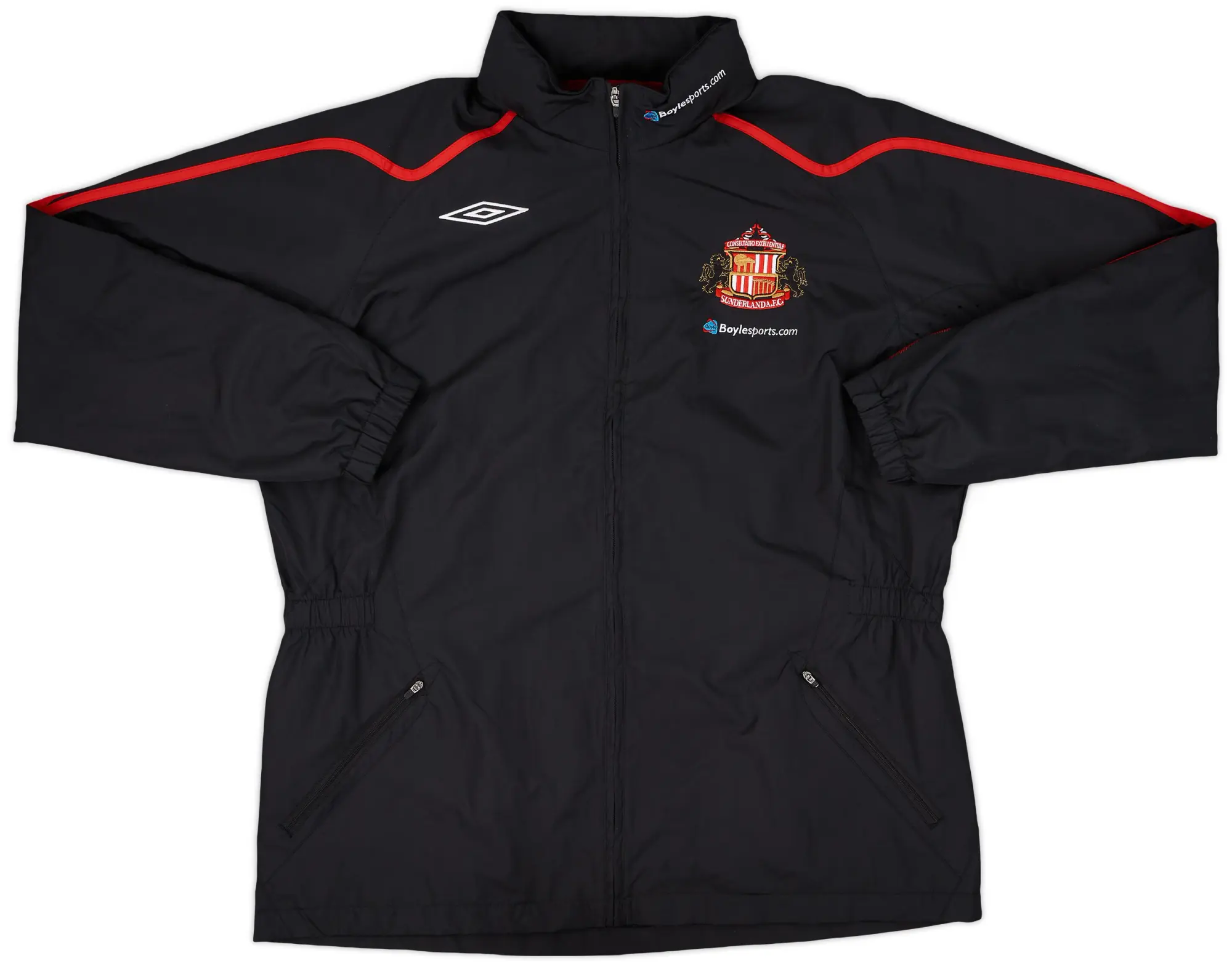 2007-09 Sunderland Umbro Hooded Rain Jacket - 9/10 - (XL)