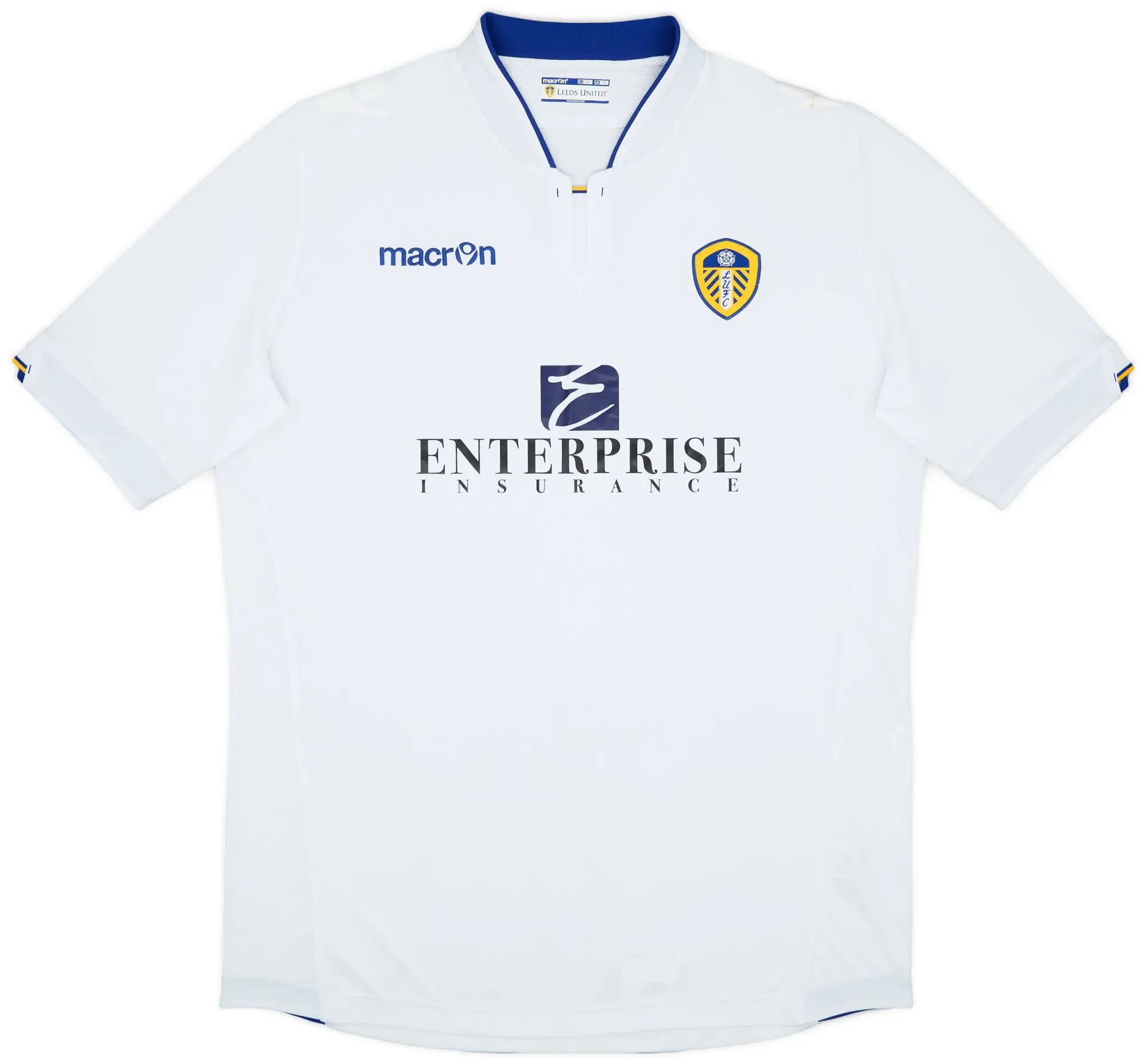Macron 2014-15 Leeds United Home Shirt - 6/10 - (3XL)