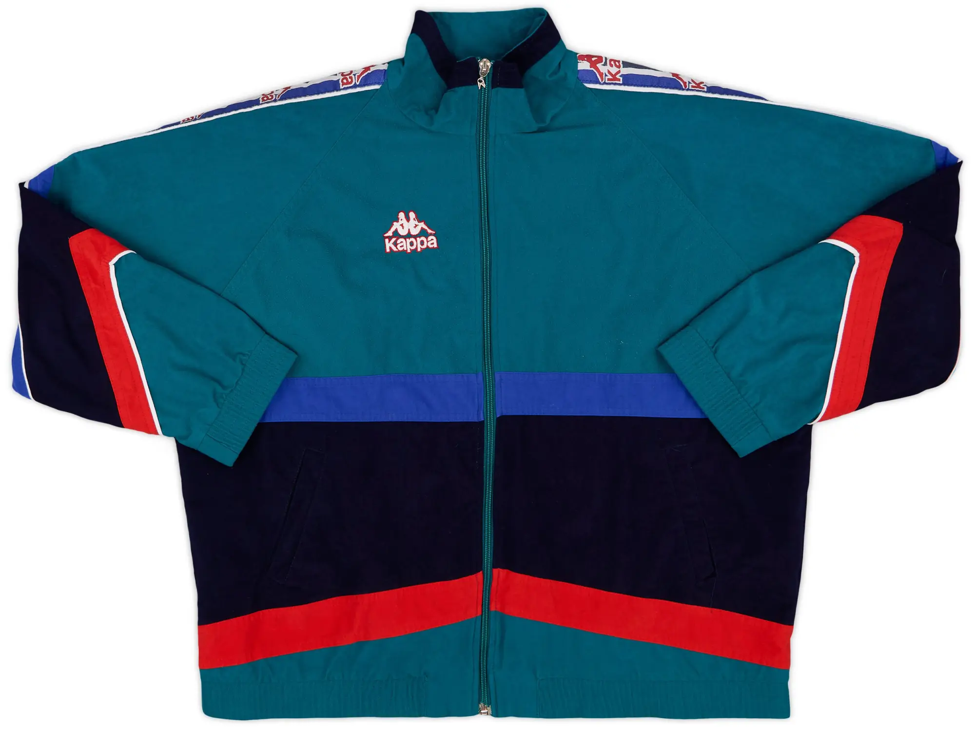 1995-97 Barcelona Kappa Track Jacket - 9/10 - (XL)