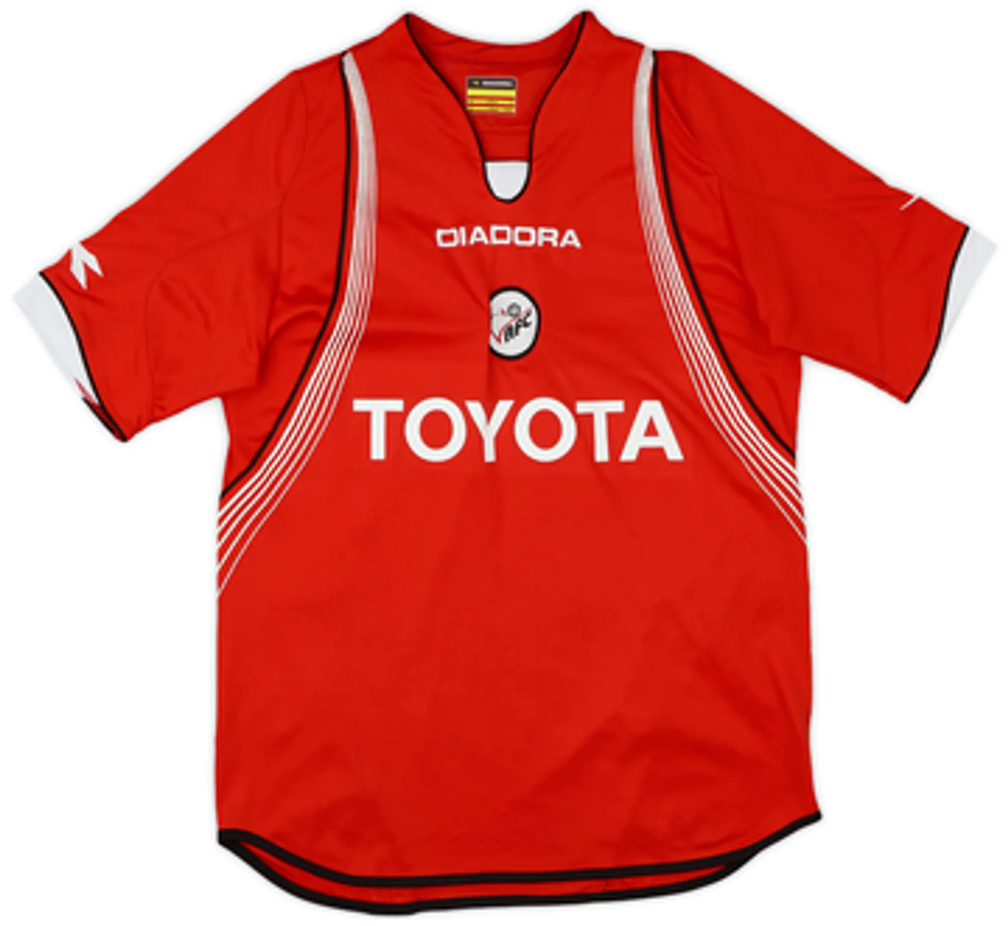 Diadora Valenciennes Mens SS Home Shirt 2007/08