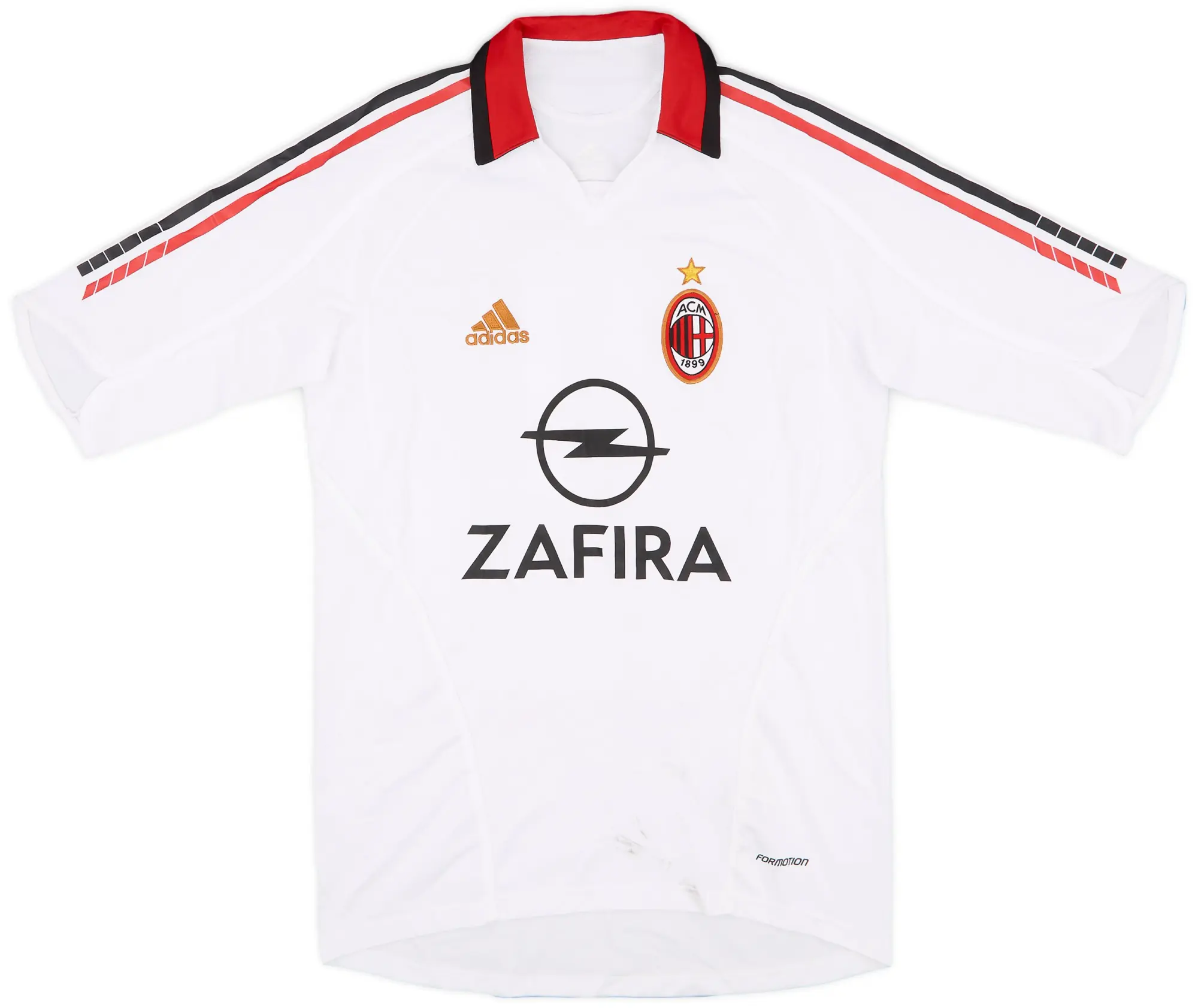 adidas 2005-06 AC Milan Player Issue Away Shirt #11 - 4/10 - (S)
