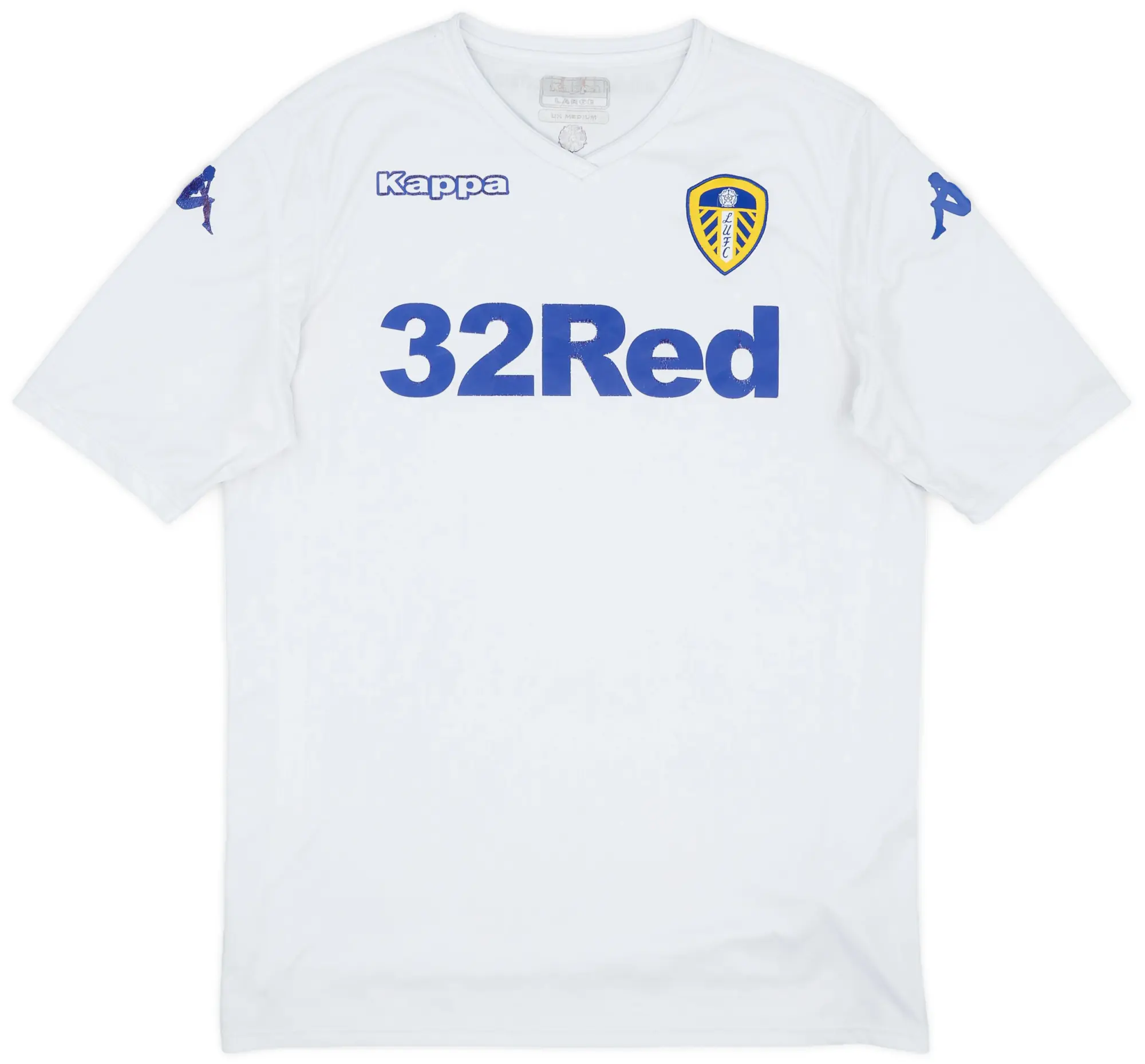 Kappa 2018-19 Leeds United Home Shirt - 5/10 - (M)
