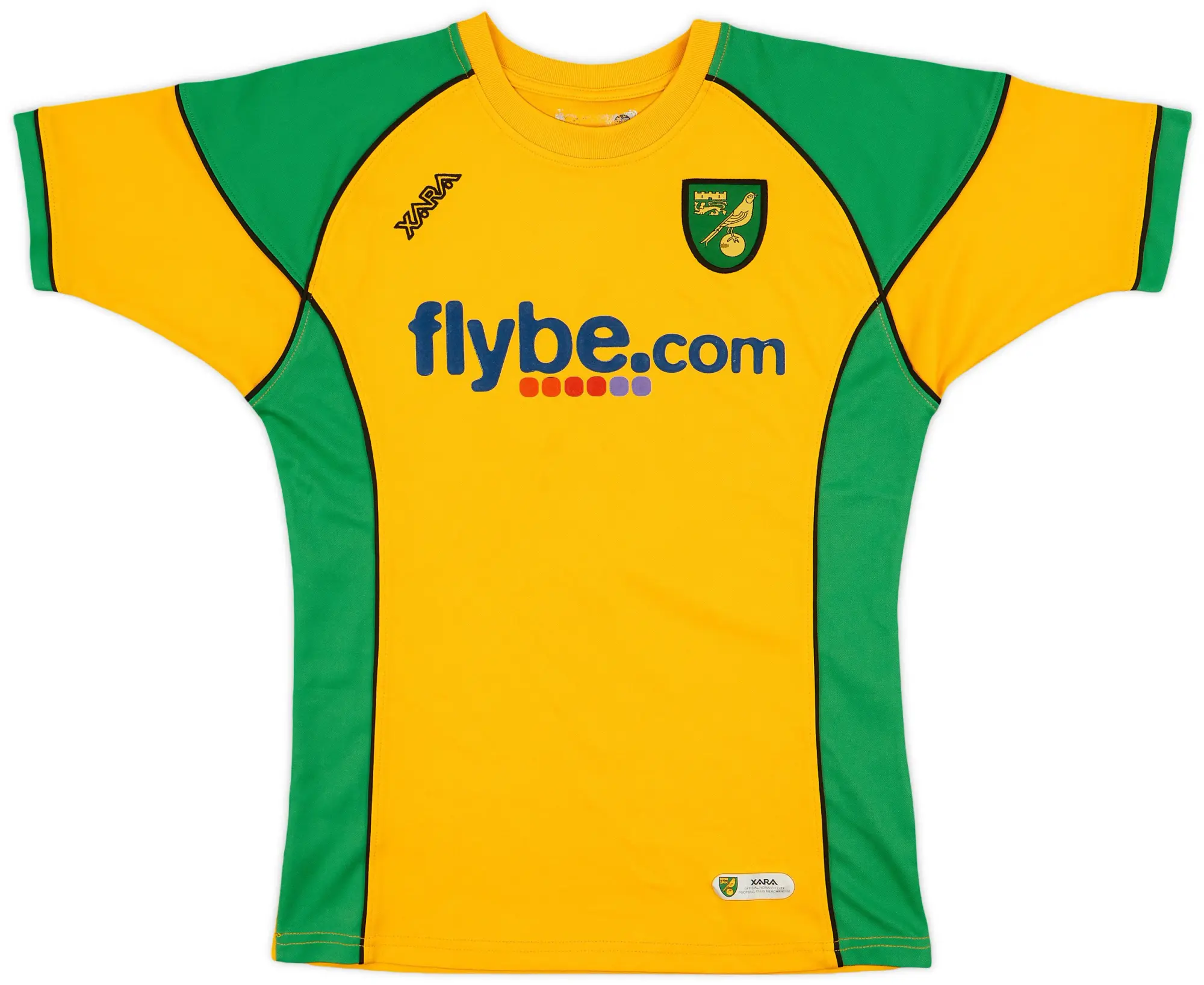 2006-08 Norwich Home Shirt - 7/10 - (XL.Boys)