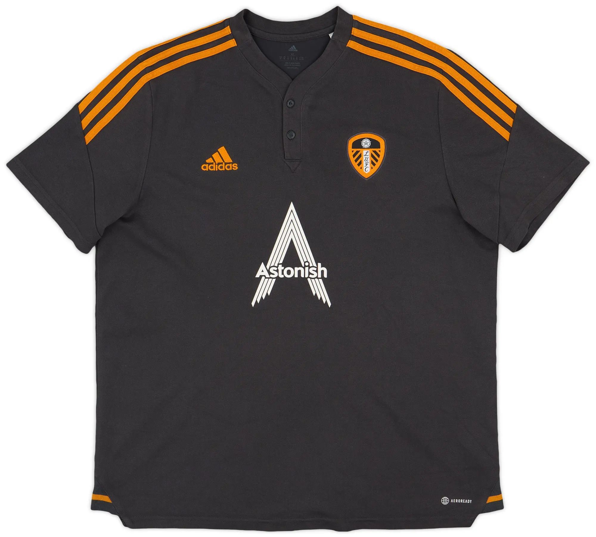 2022-23 Leeds adidas Polo Shirt - 9/10 - (XL)