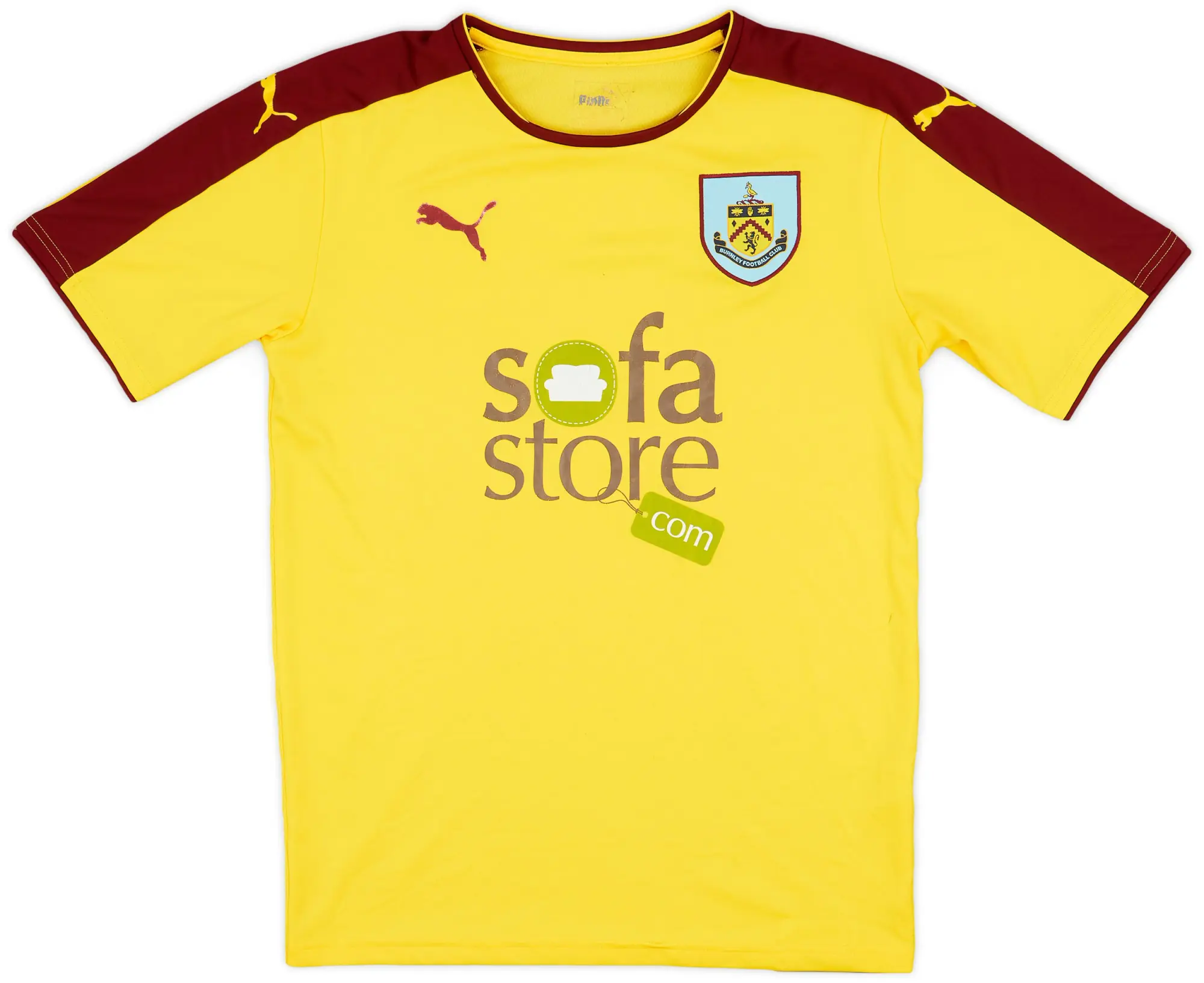 Puma 2015-16 Burnley Away Shirt - 6/10 - (M)