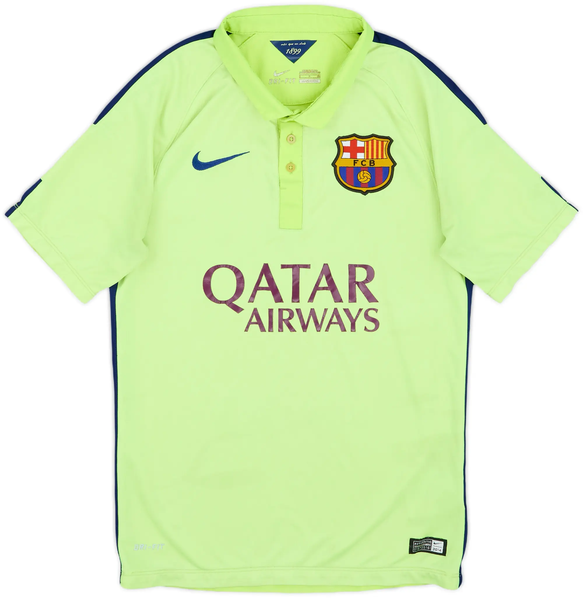 Nike 2014-15 Barcelona Third Shirt Neymar Jr #11 - 7/10 - (M.Boys)