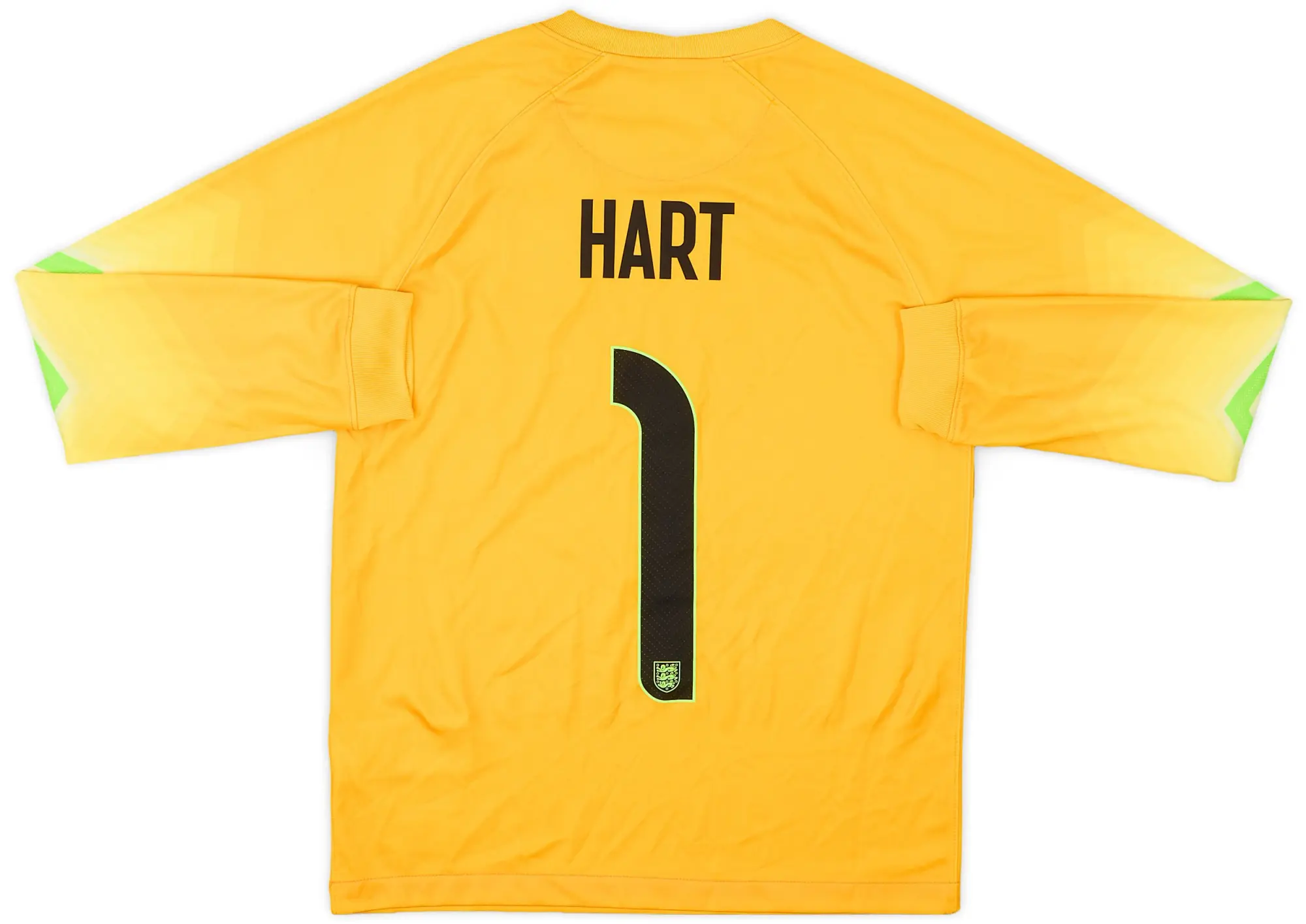 Nike 2014-15 England GK Shirt Hart #1 - 8/10 - (L.Boys)