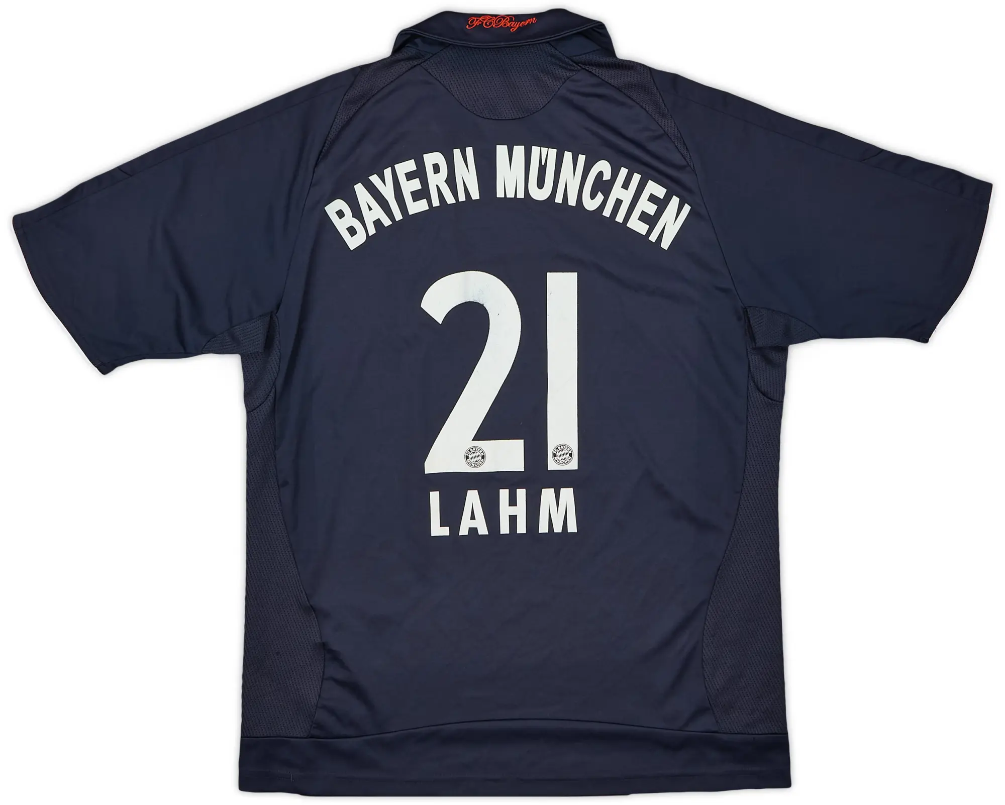 adidas 2008-09 Bayern Munich Away Shirt Lahm #21 - 7/10 - (L.Boys)
