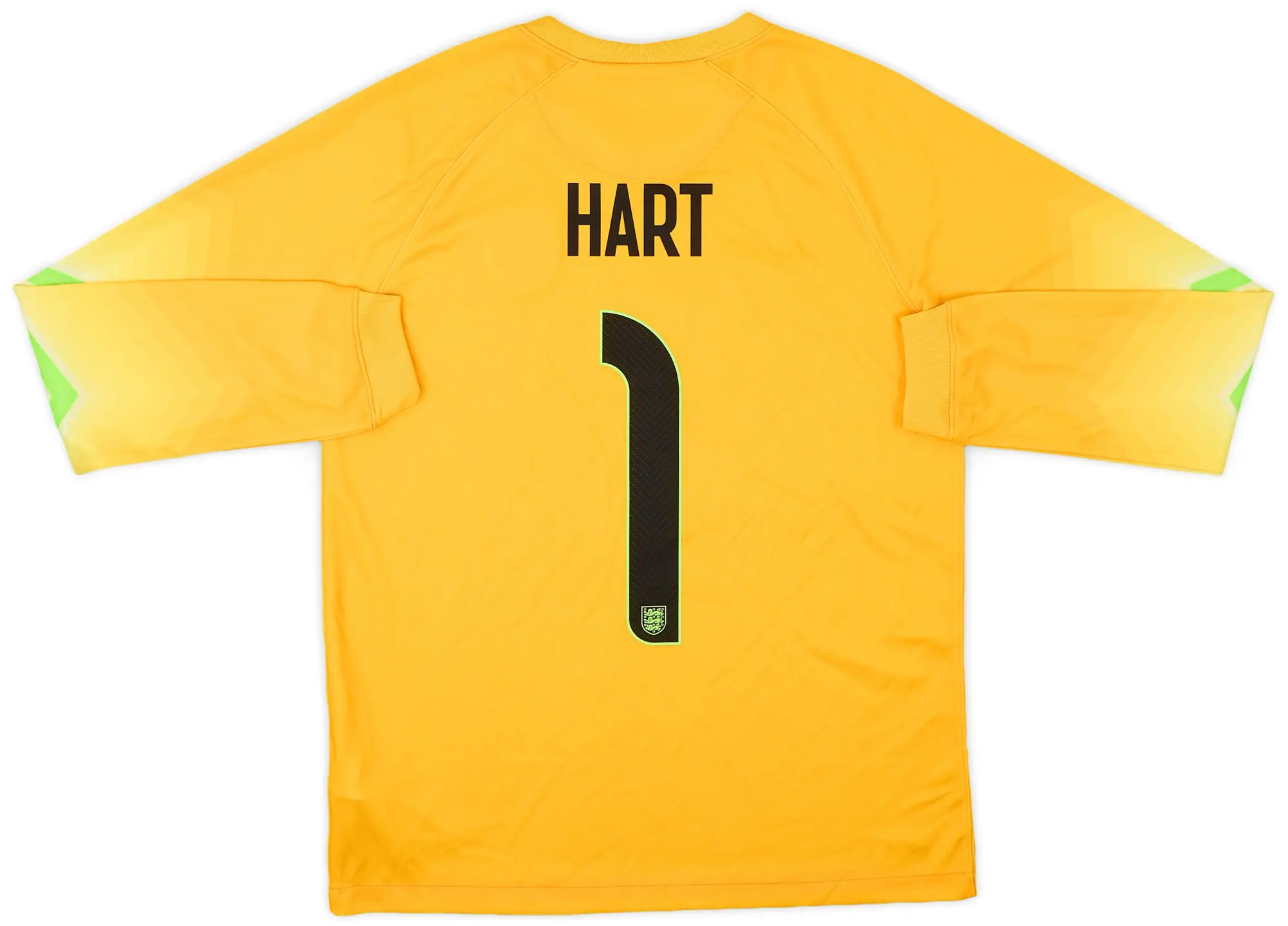 Nike 2014-15 England GK Shirt Hart #1 - 8/10 - (XL.Boys)