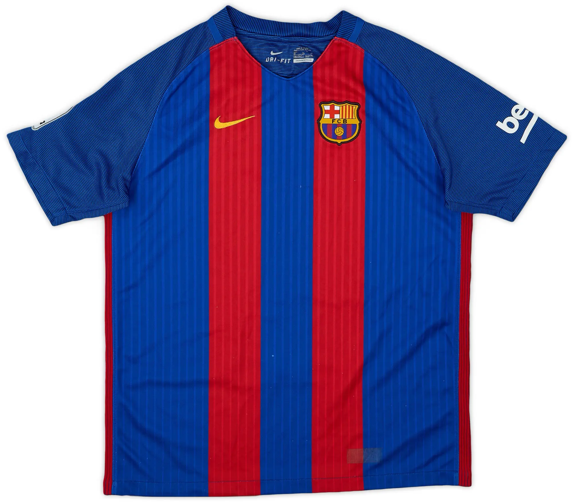 Nike 2016-17 Barcelona Home Shirt - 5/10 - (XL.Boys)