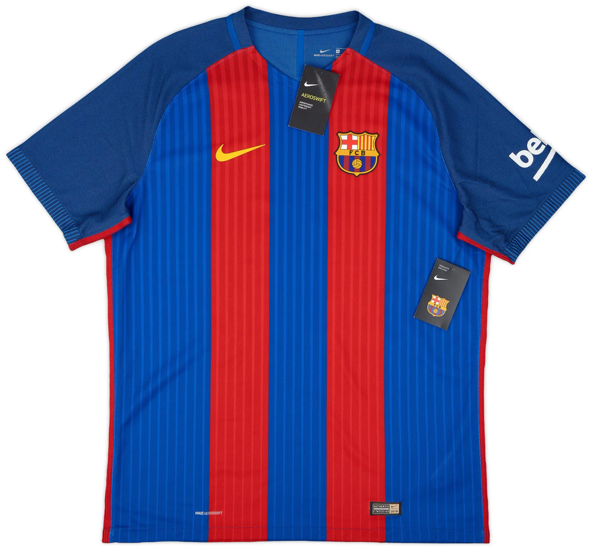 Nike 2016-17 Barcelona Home Shirt - 5/10 - (XL.Boys)