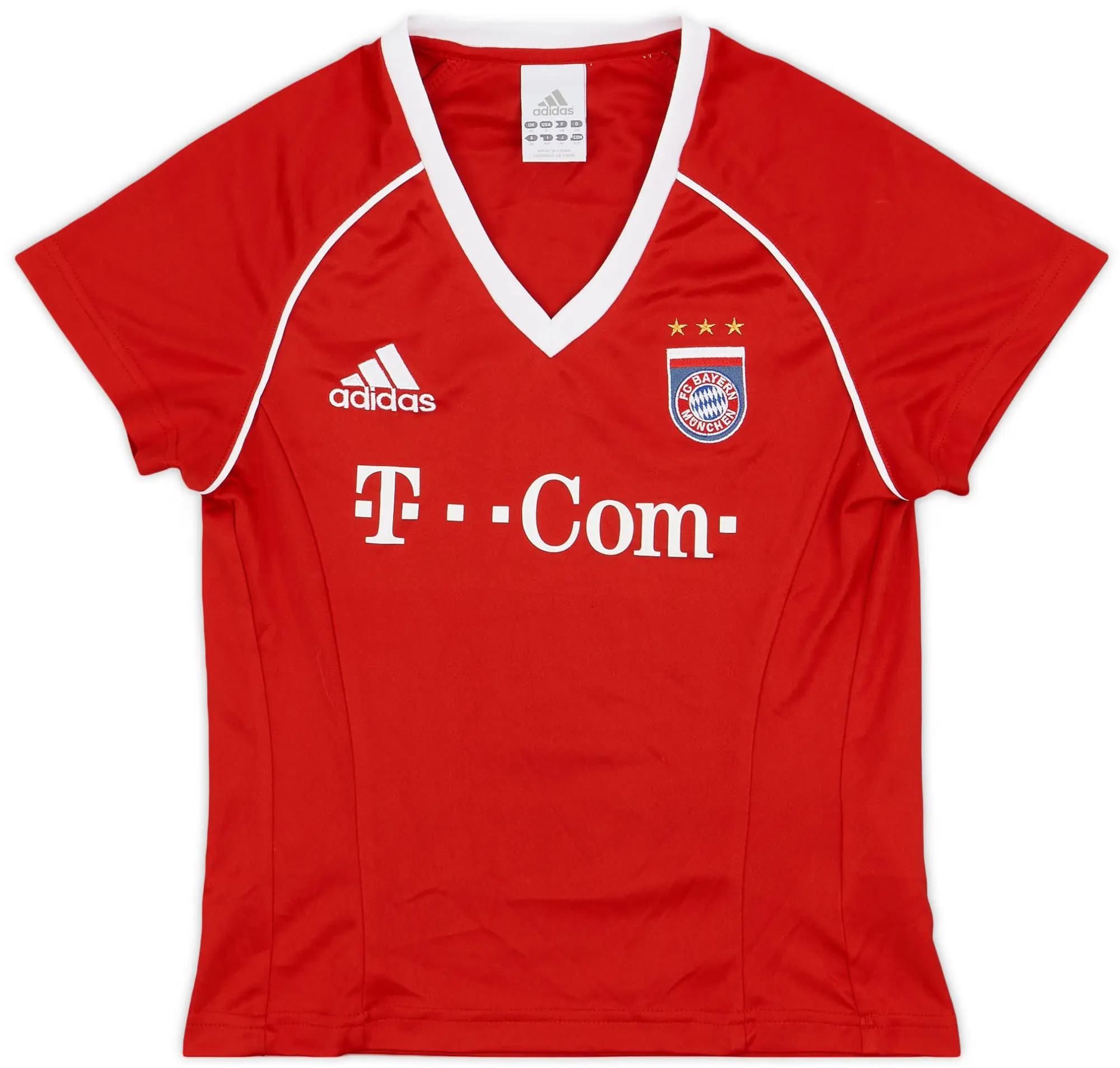 adidas 2005-06 Bayern Munich Home Shirt - 9/10 - (Women's S)