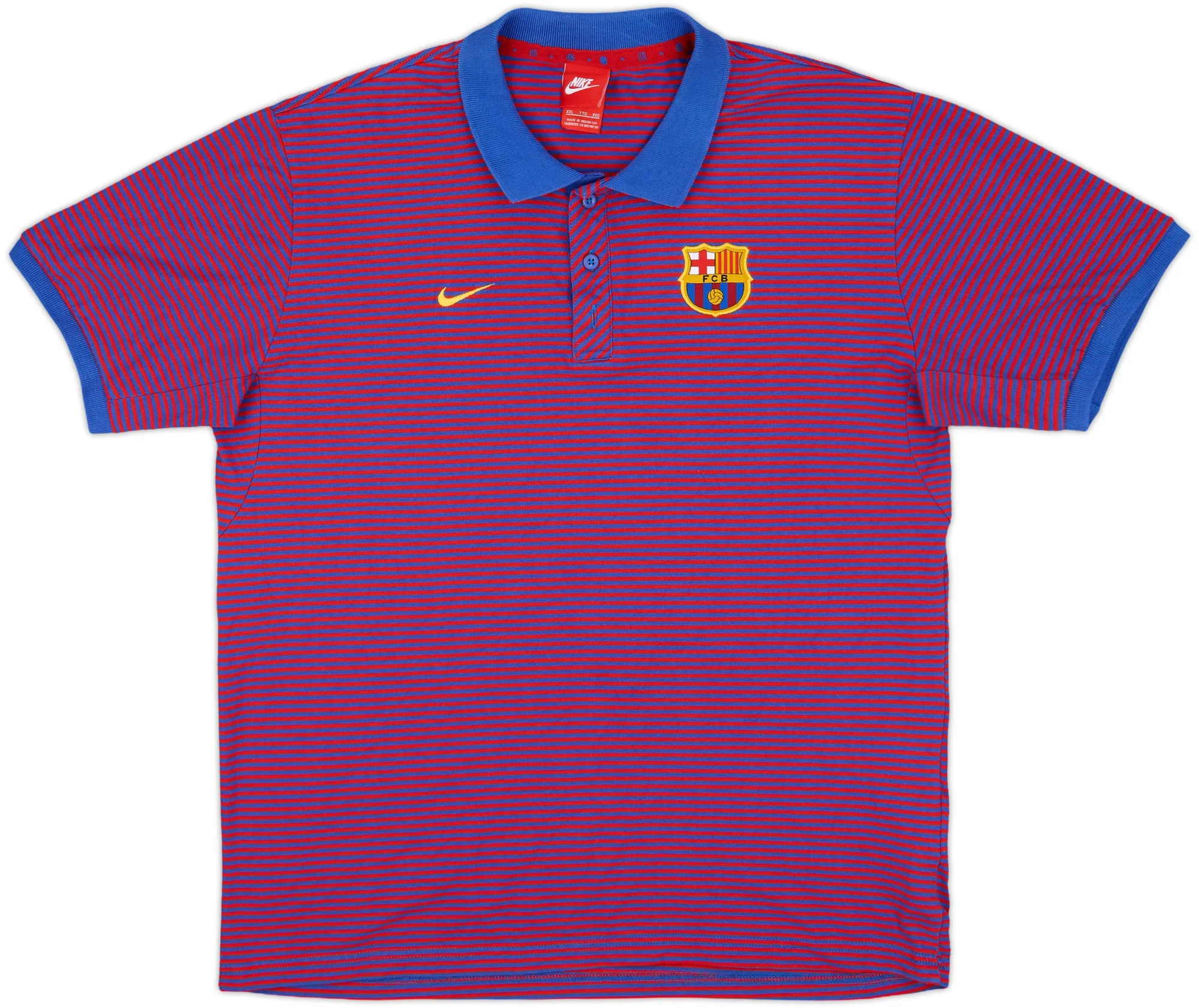 Nike Barcelona Mens SS Home Shirt 2015/16