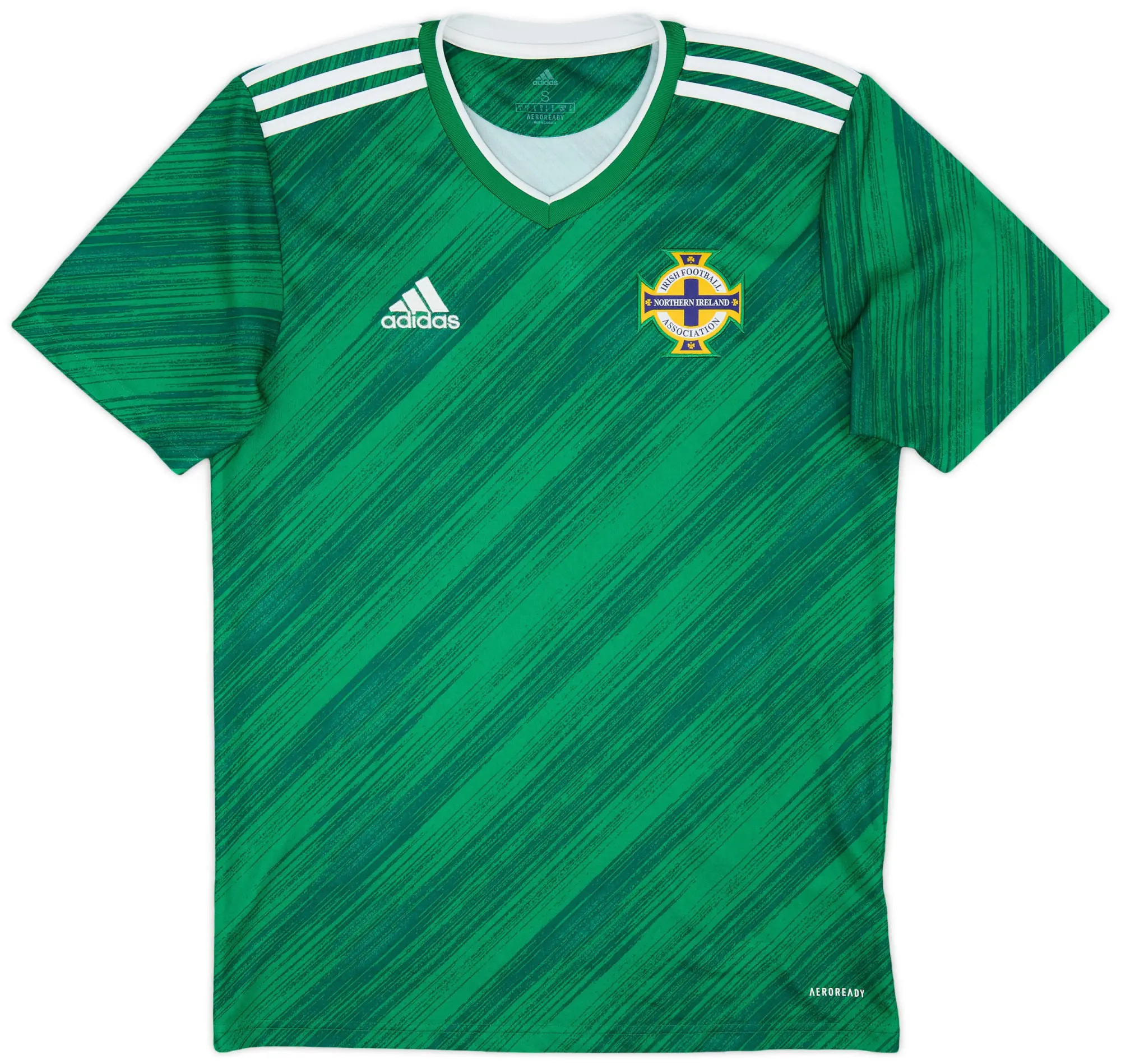 adidas 2020-22 Northern Ireland Home Shirt - 8/10 - (S)