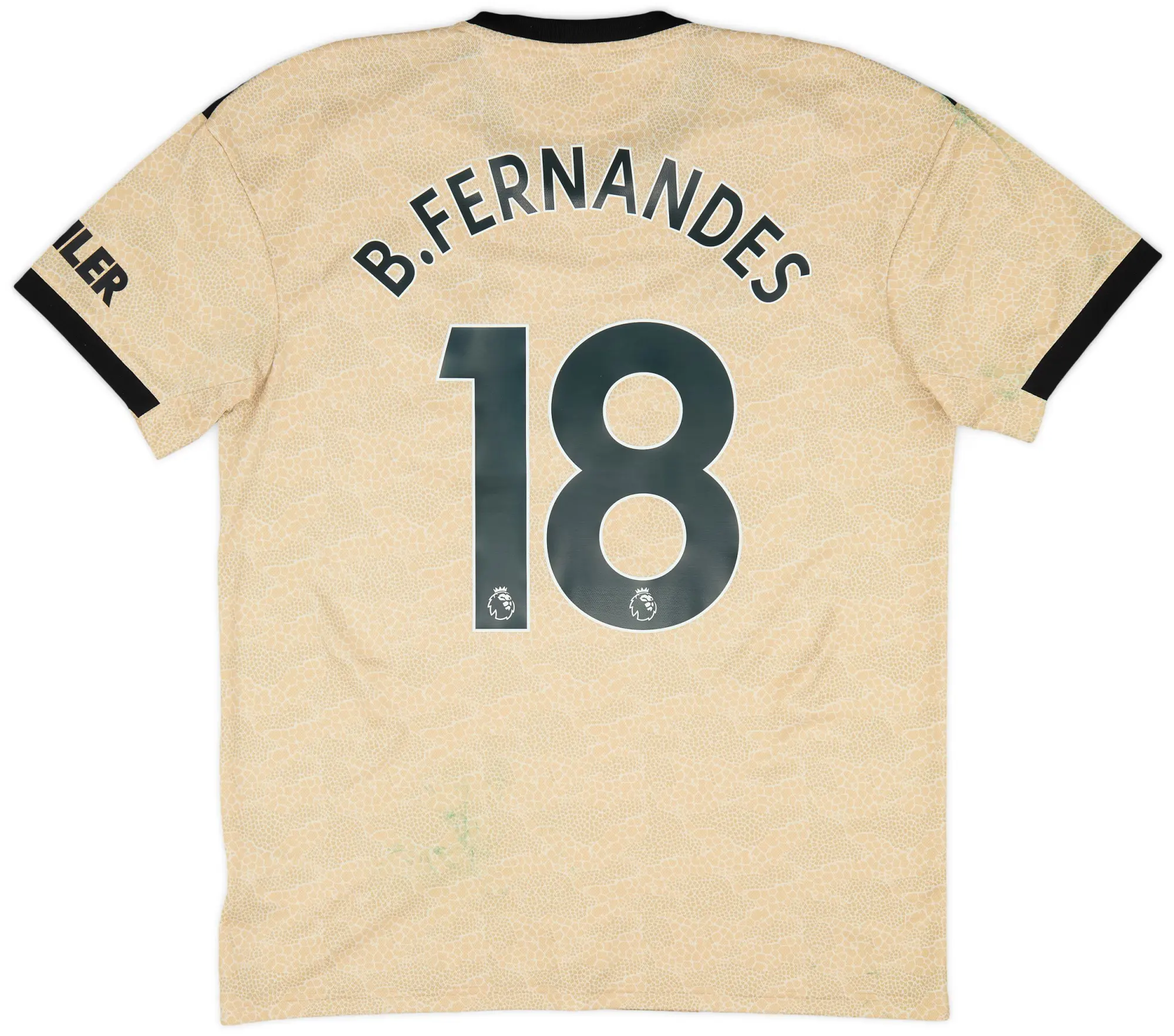 adidas 2019-20 Manchester United Away Shirt B.Fernandes #18 - 9/10 - (L)