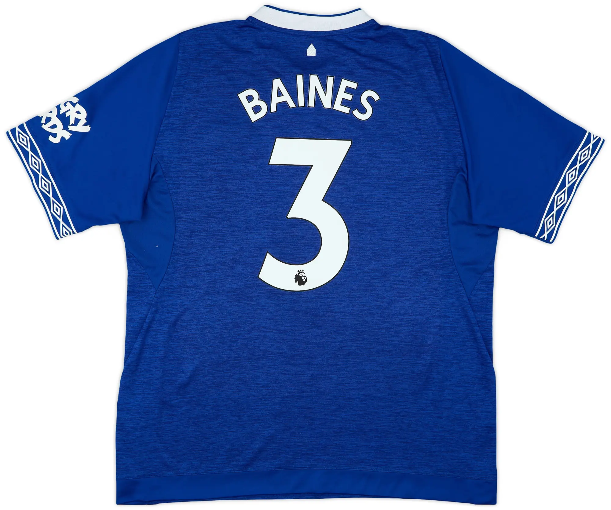Umbro 2018-19 Everton Home Shirt Baines #3 - 7/10 - (XXL)