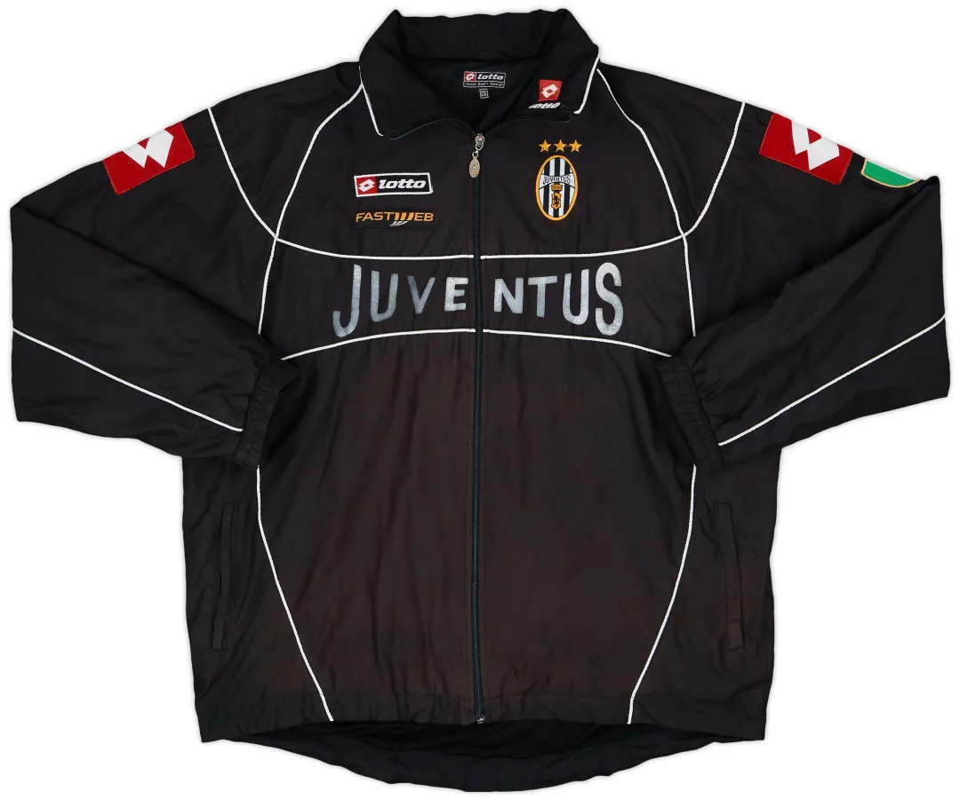 2001-02 Juventus Lotto Track Jacket - 6/10 - (XXL