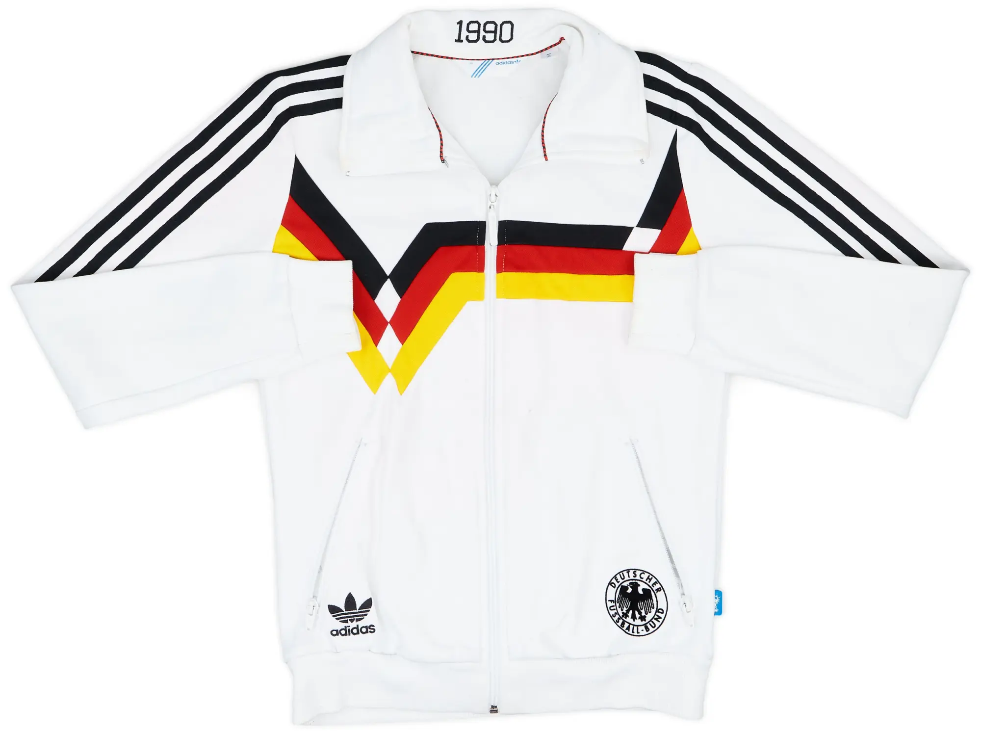 2010-11 Germany adidas '1990' adidas Track Jacket - 7/10 - (XL.Boys)