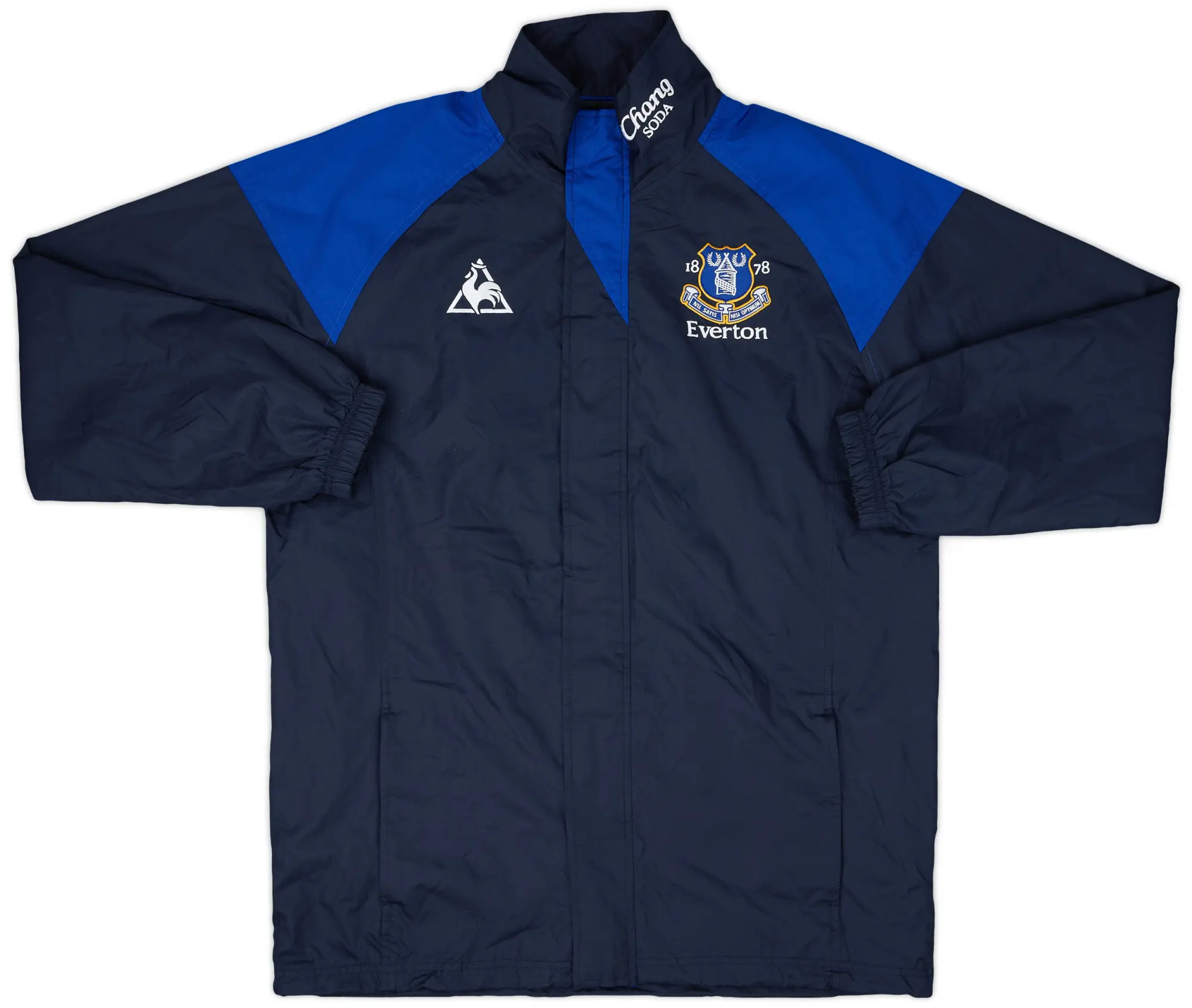 2010-11 Everton Le Coq Sportif Rain Jacket - 10/10 - (L)