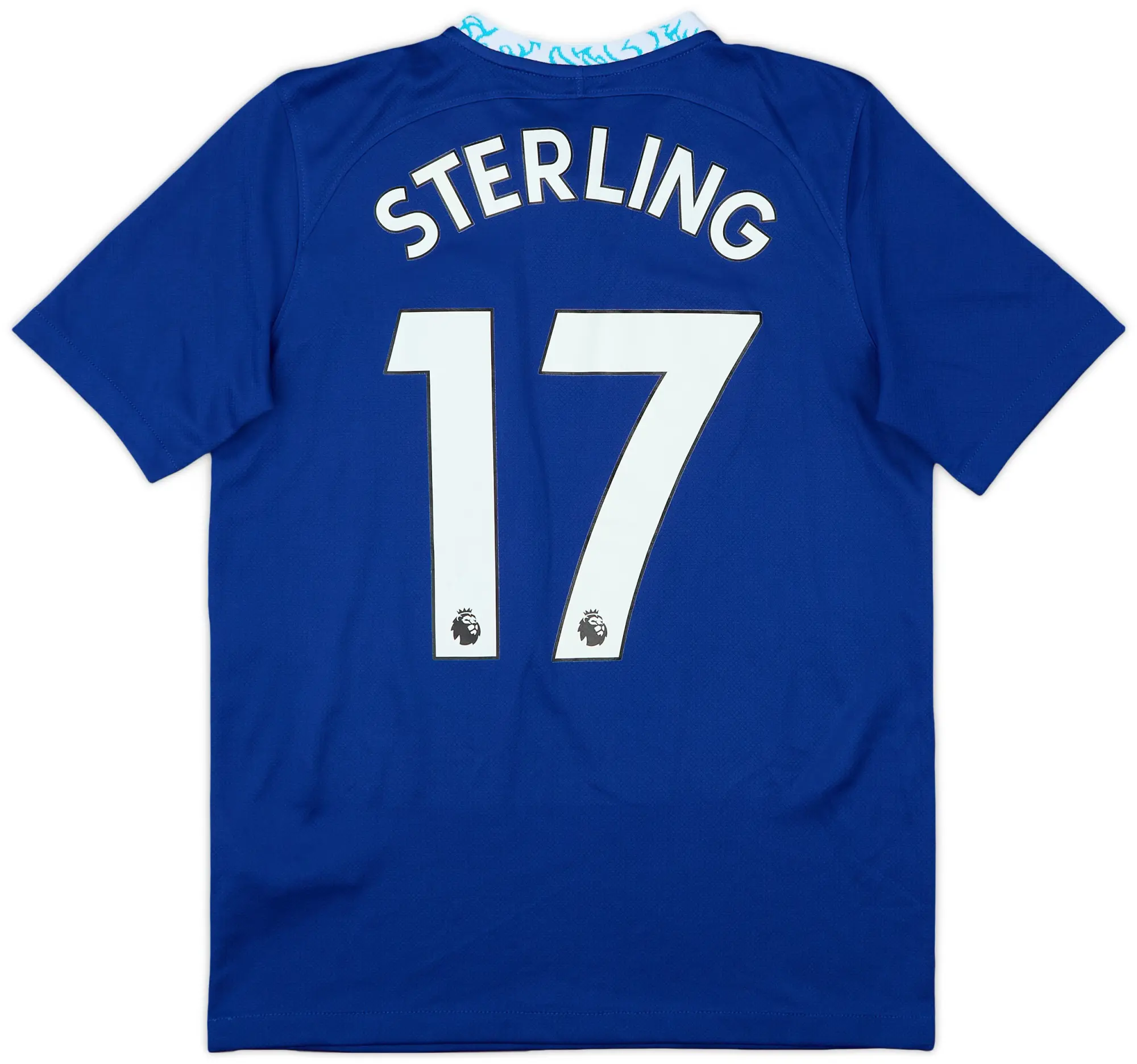 Nike 2022-23 Chelsea Home Shirt Sterling #17 - 7/10 - (XL.Boys)