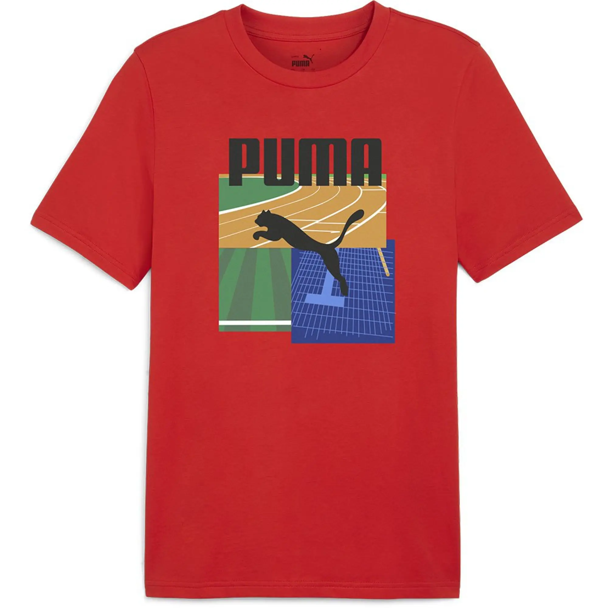 Puma Graphics Summer Sport Short Sleeve T-shirt