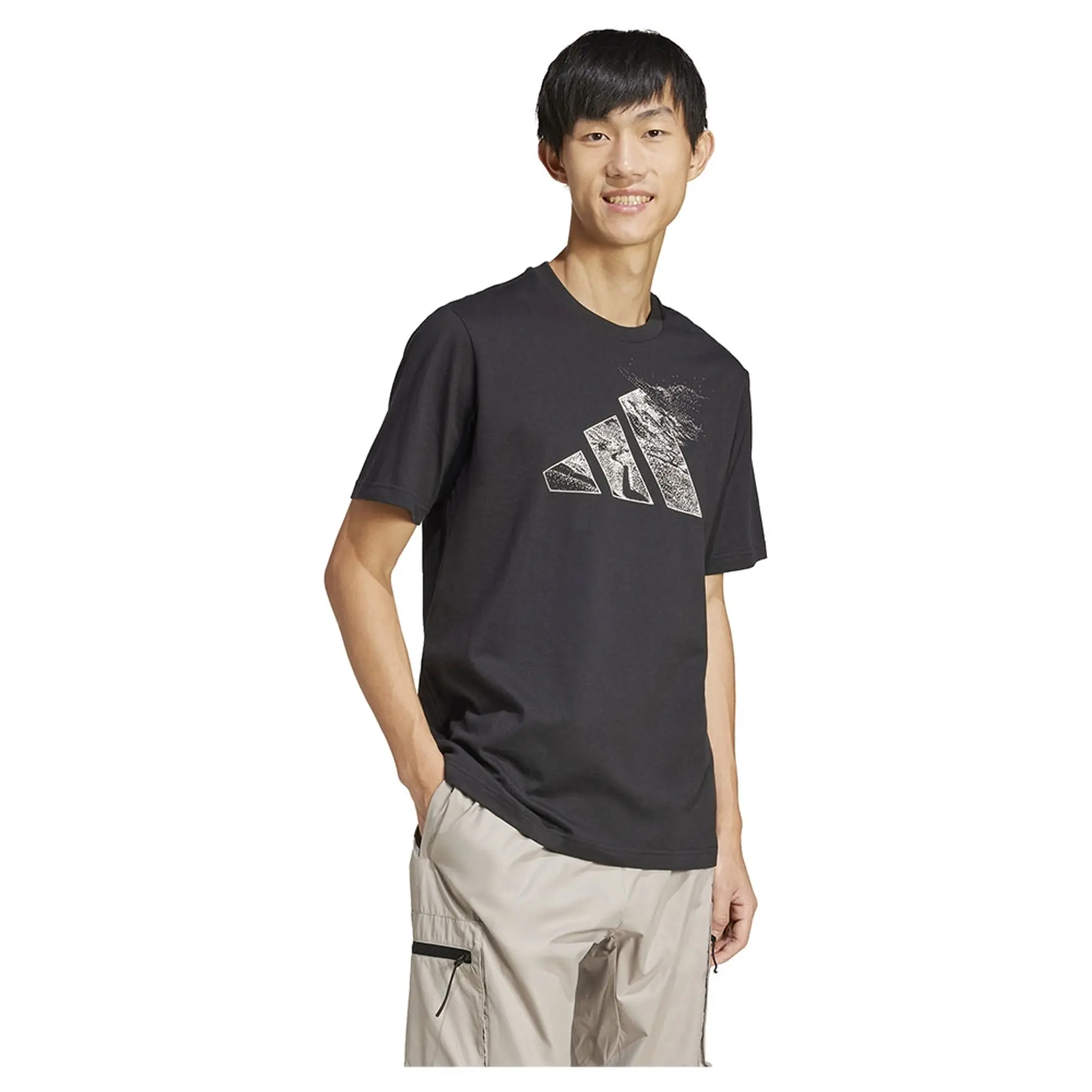 Adidas City Escape Logo Graphic Short Sleeve T-shirt