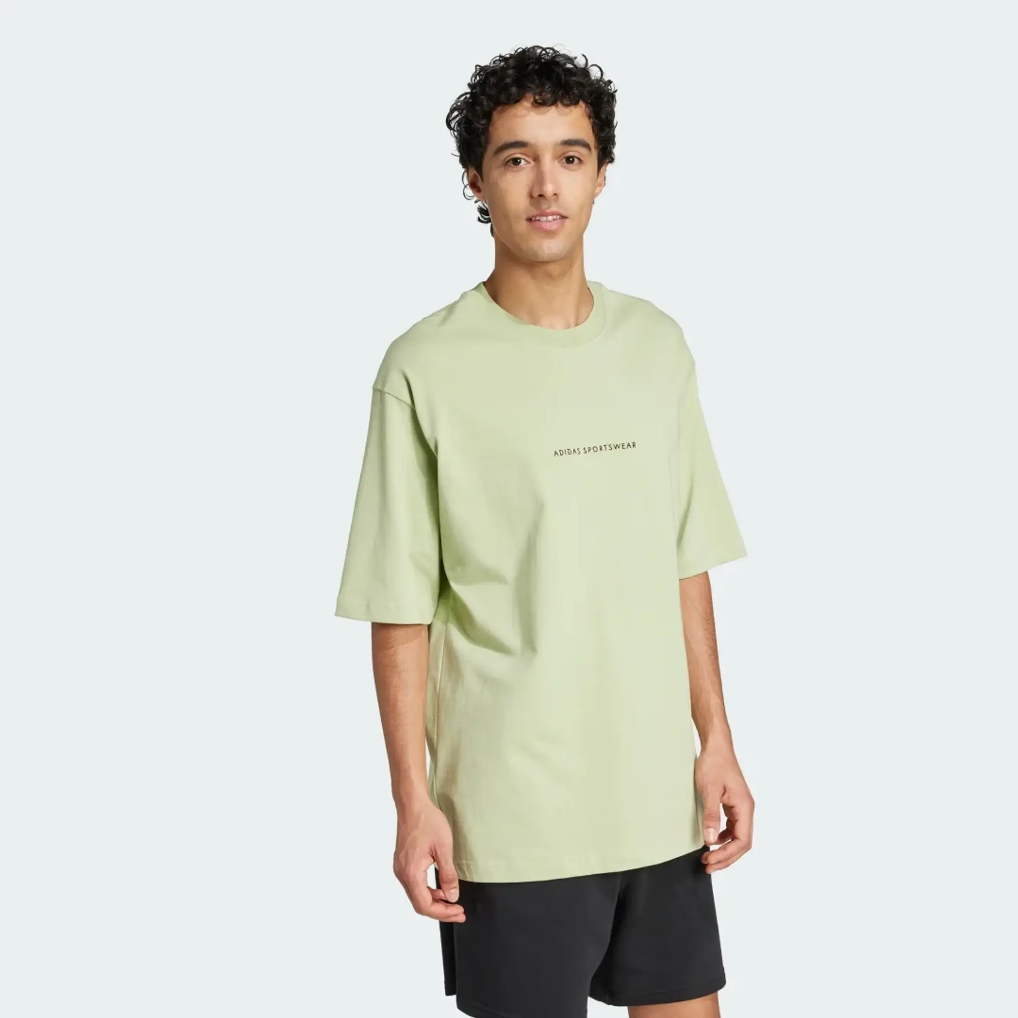 Adidas Codes Doodle Camp Graphic Short Sleeve T-shirt