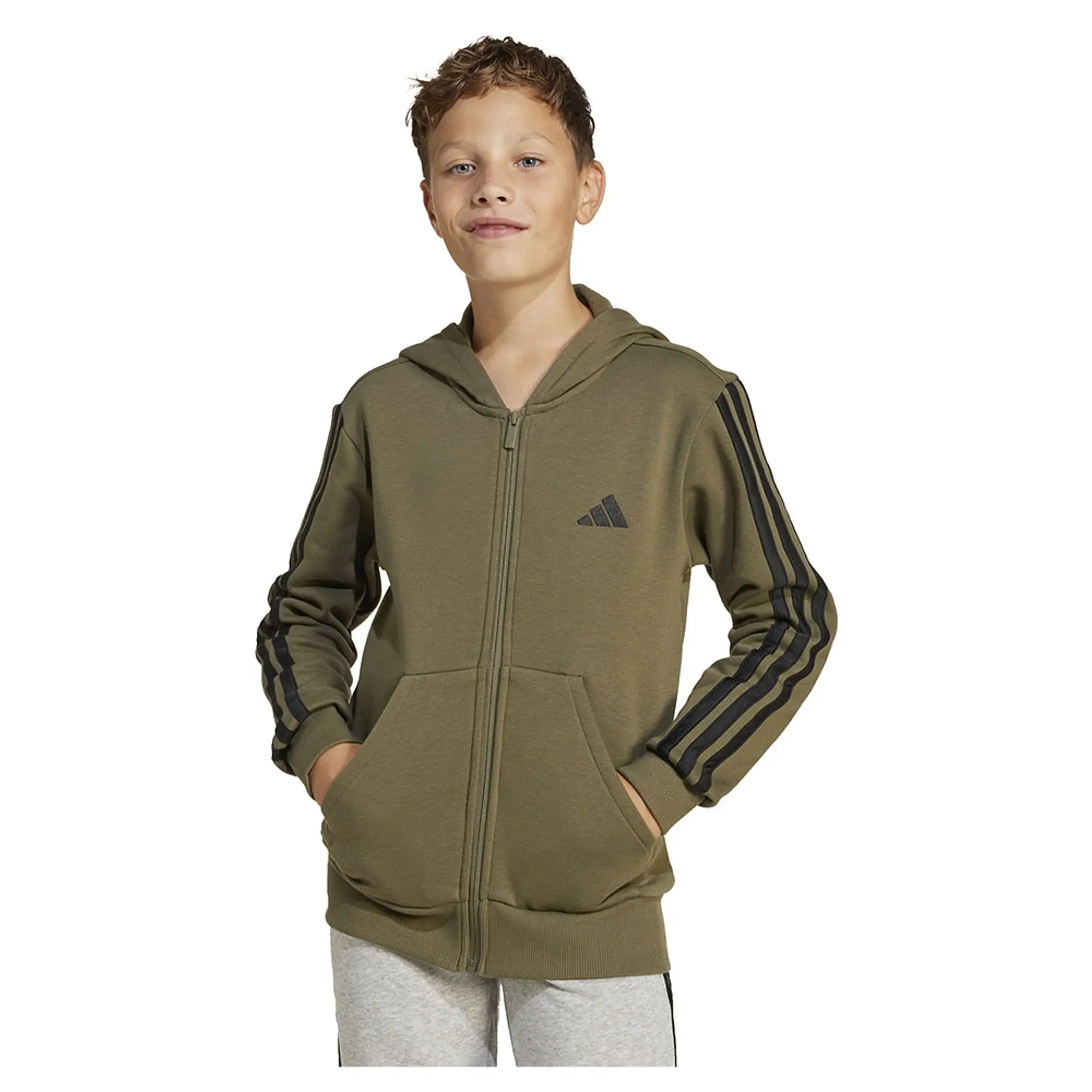 adidas ESSENTIALS FULL ZIP HOODIE