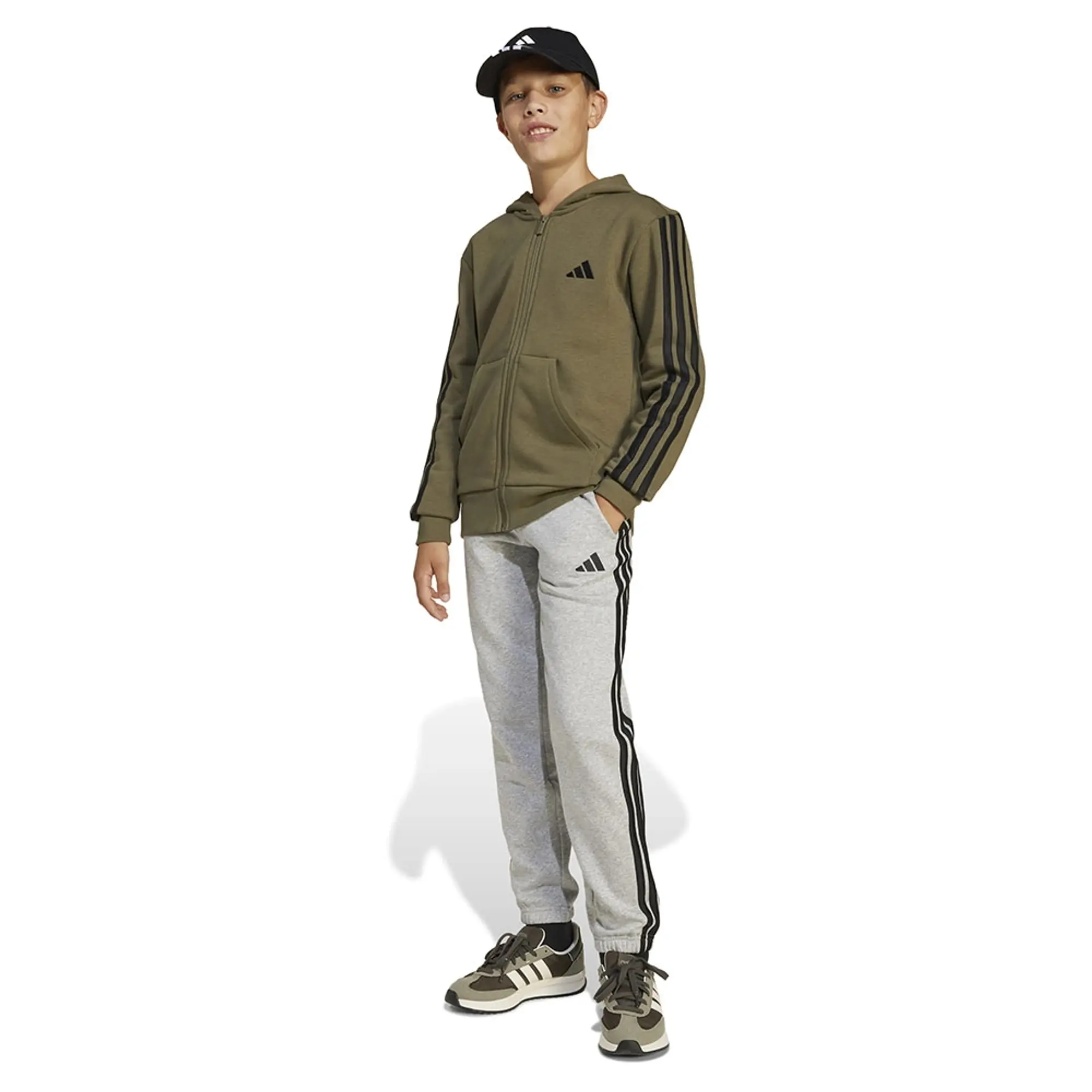 adidas ESSENTIALS FULL ZIP HOODIE