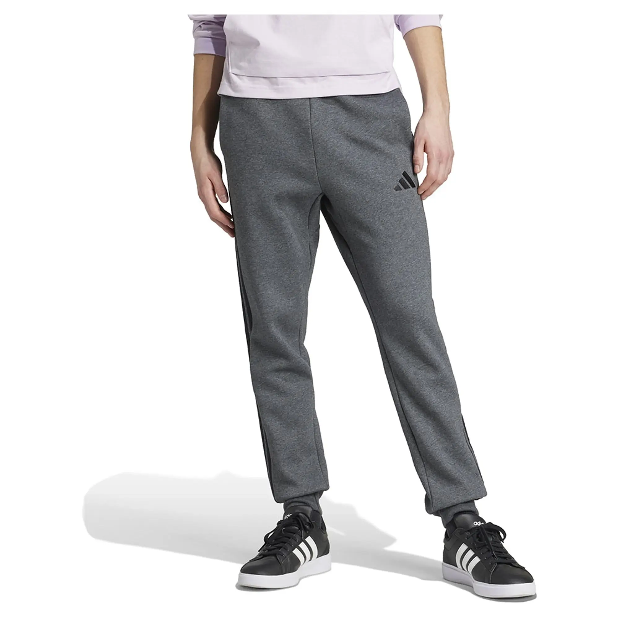 Adidas Essentials 3 Stripes Fleece Joggers