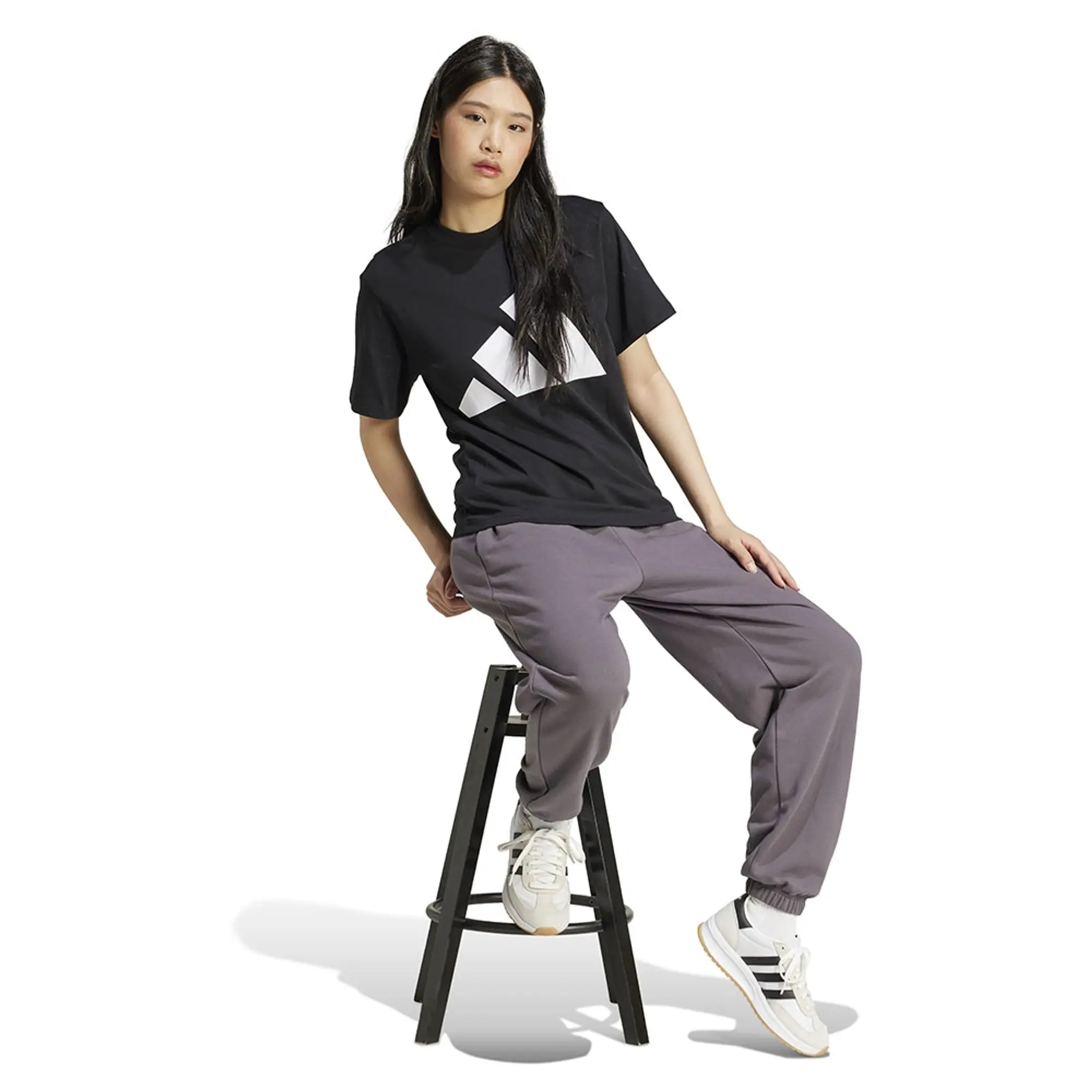 Adidas Essentials Small Logo French Terry Cuffed Joggers